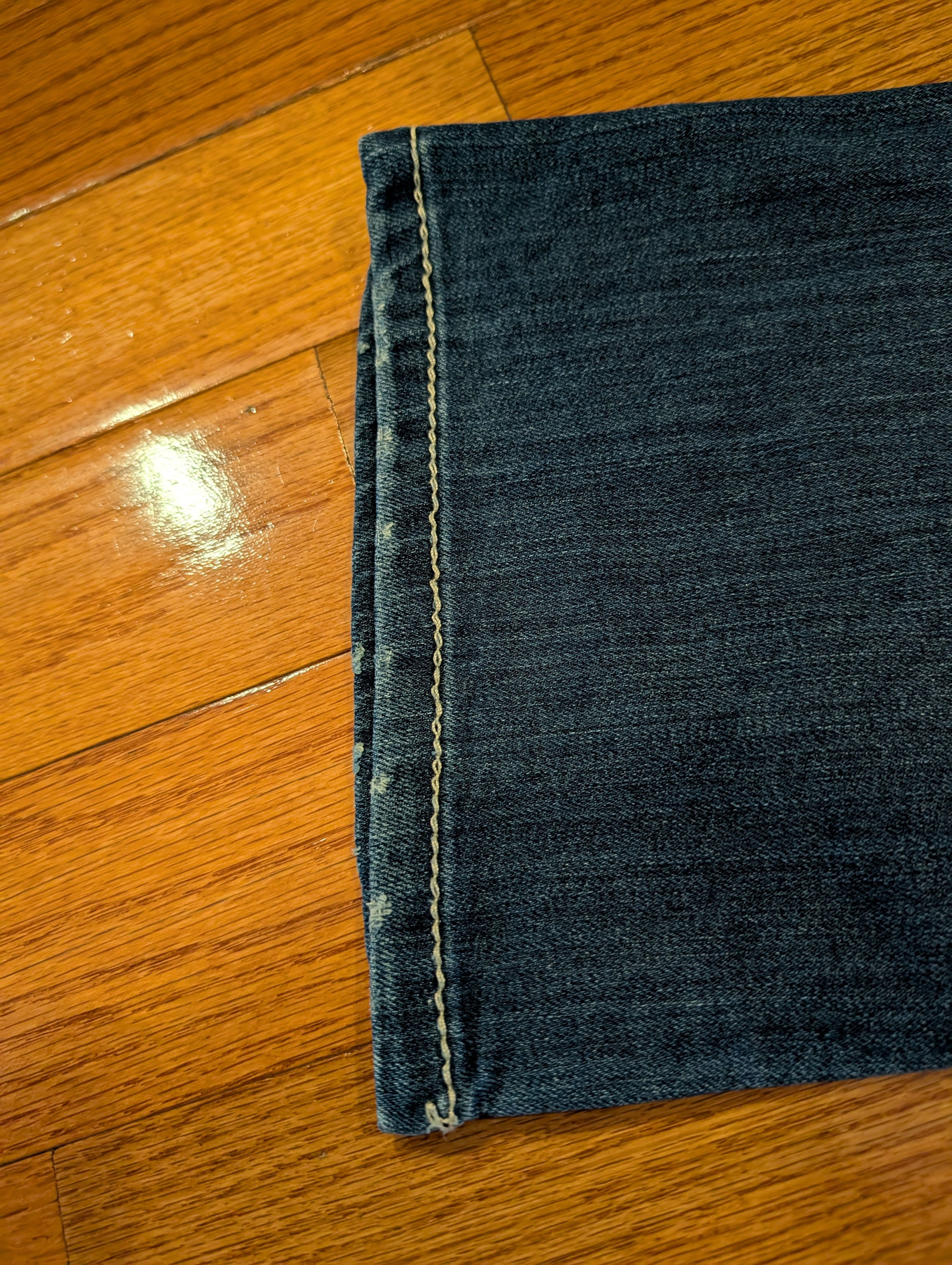 Ariat Vintage Y2K Ariat Blue 31x30 Ruby Denim Jeans Size 31" - 5 Thumbnail