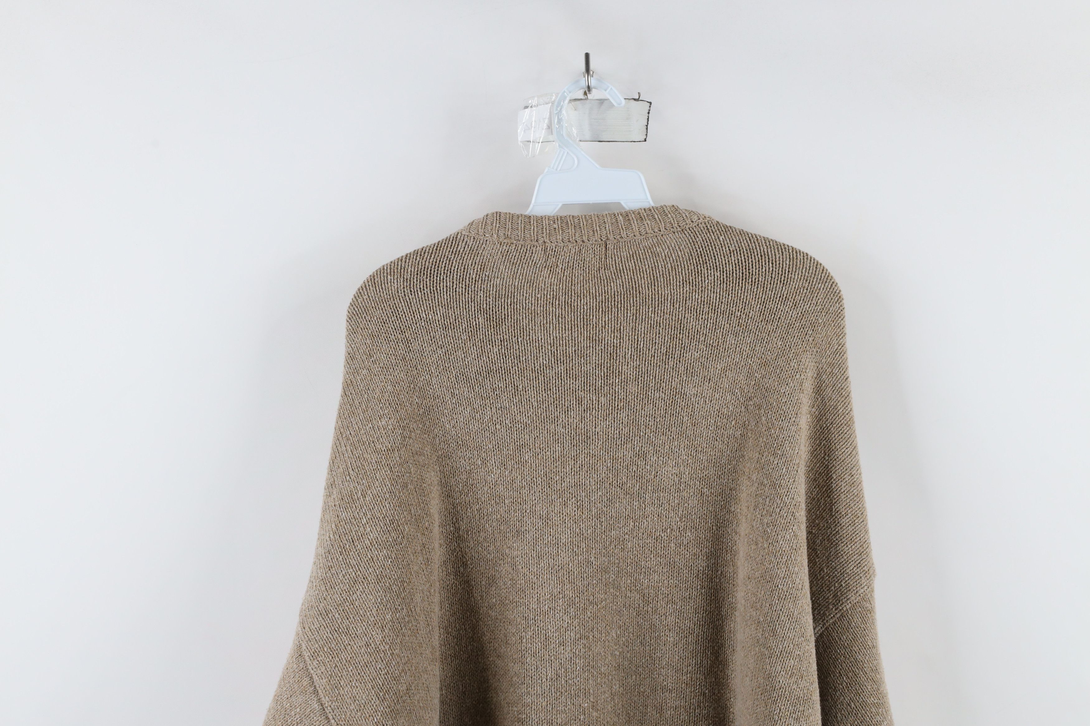 Vintage Vintage 90s Streetwear Striped Knit Crewneck Sweater USA Size US XL / EU 56 / 4 - 10 Thumbnail