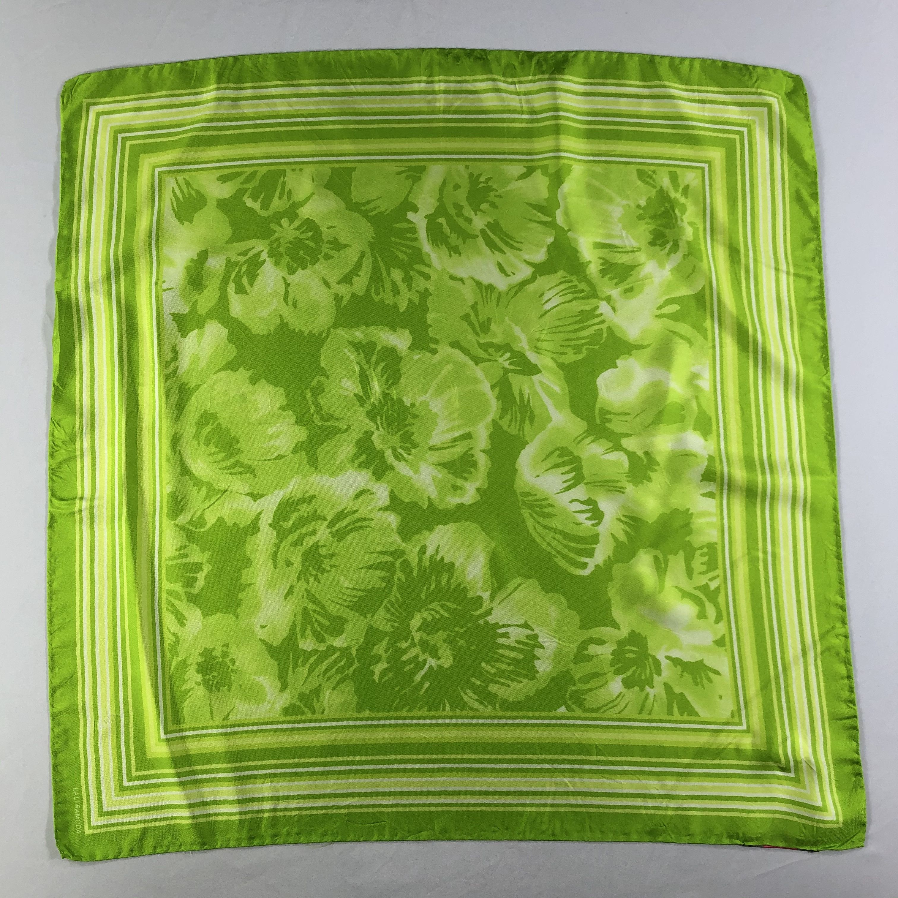 Vintage Vintage Laltramoda Silk Scarf Size ONE SIZE - 2 Thumbnail