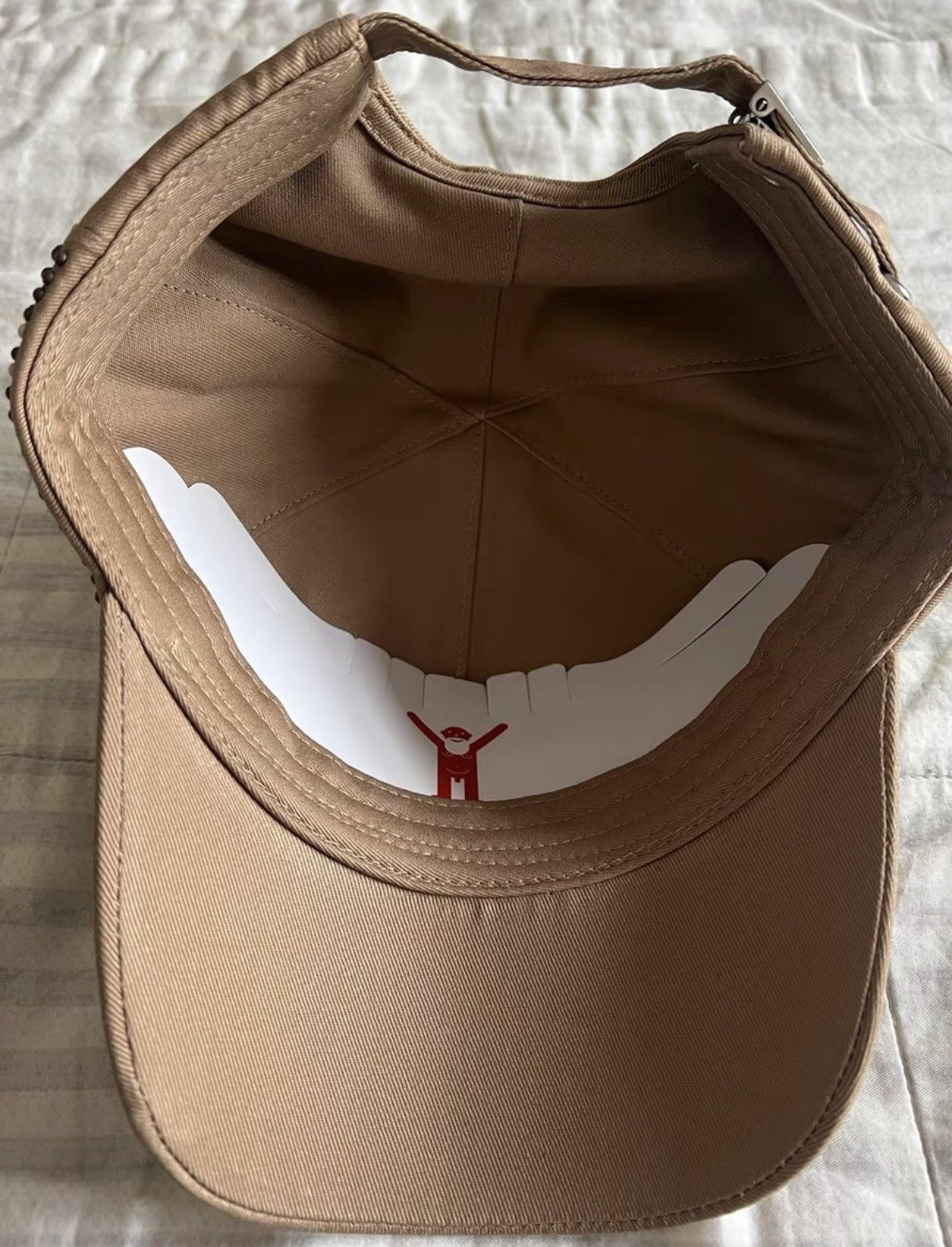 Walter Van Beirendonck Walter Van Beirendonck 25FW Digital Text Baseball Cap- Khaki Size ONE SIZE - 2 Thumbnail