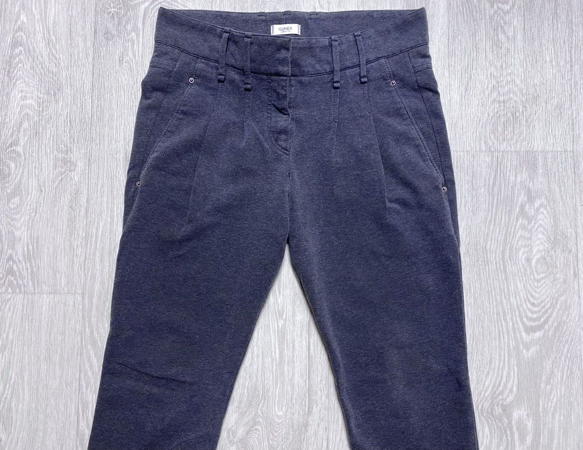 Brunello Cucinelli Womens Gunex Brunello Cucinelli Gray Stretchy Trousers Pants Size 28" / US 6 / IT 42 - 7 Thumbnail