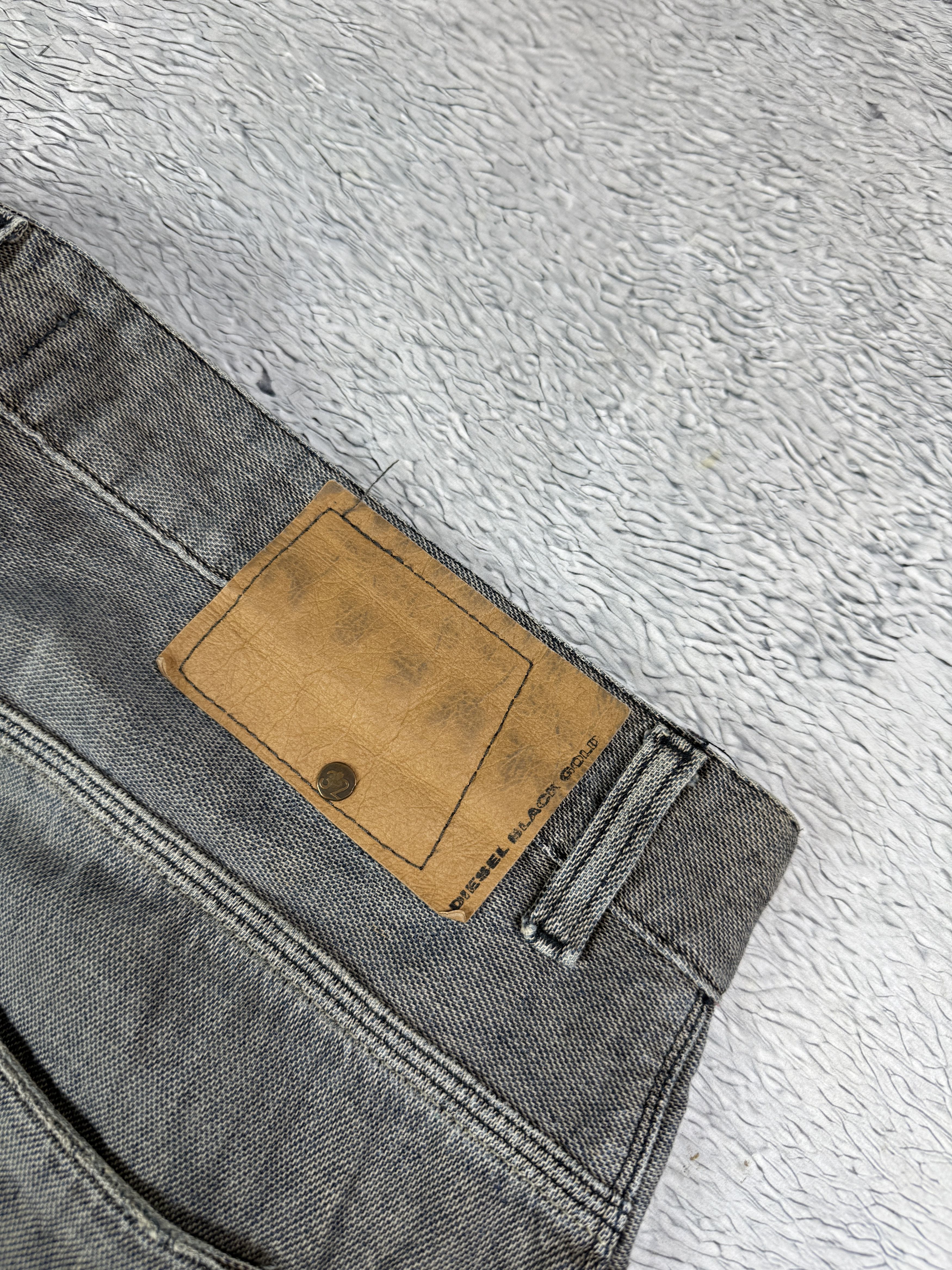 Diesel Diesel Black Gold Jeans Superbia Distressed Denim Ripped Size US 32 / EU 48 - 5 Thumbnail