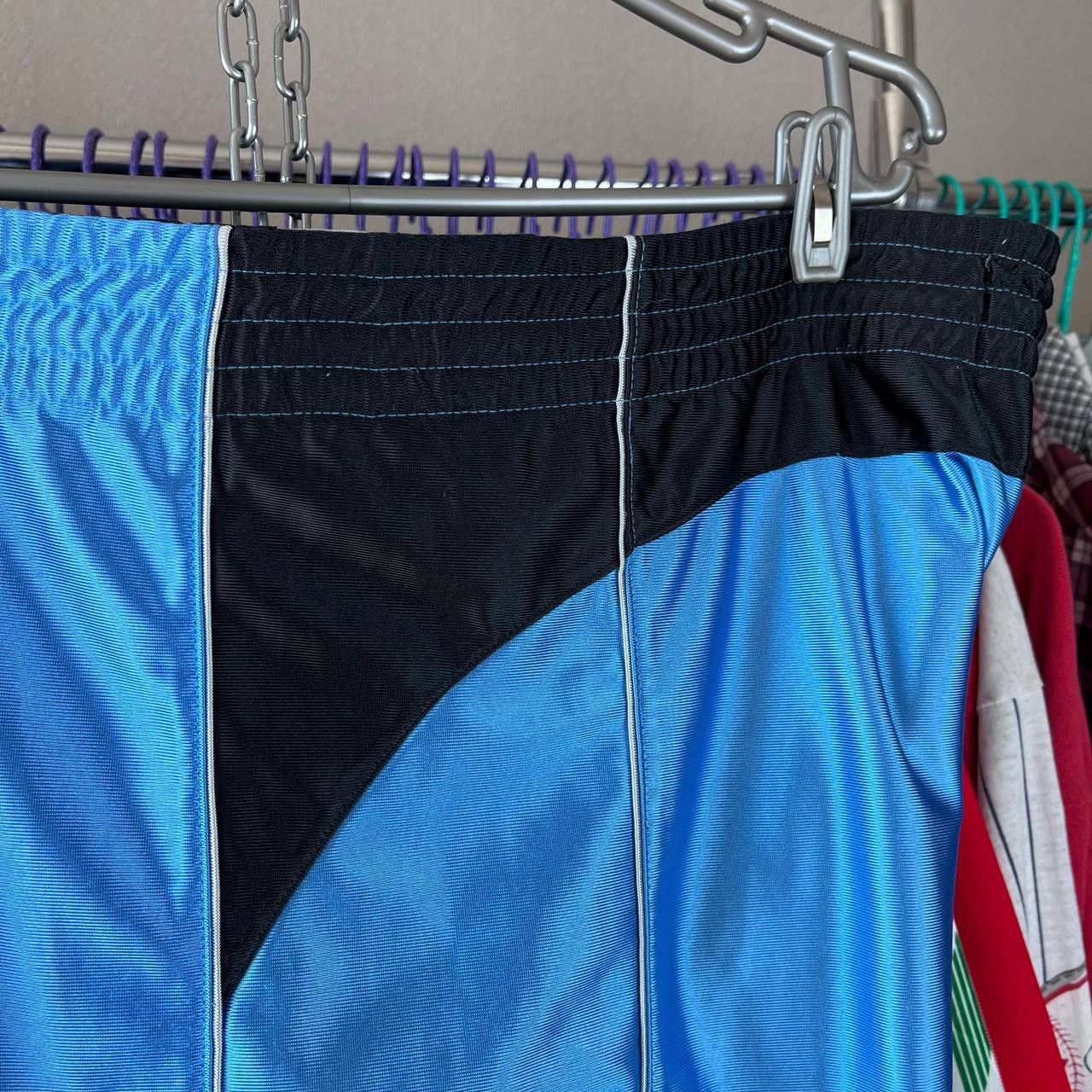 NBA × Nike × Vintage Vintage 90s Nike Reversible Basketball Shorts 2in1 Size US 36 / EU 52 - 7 Thumbnail
