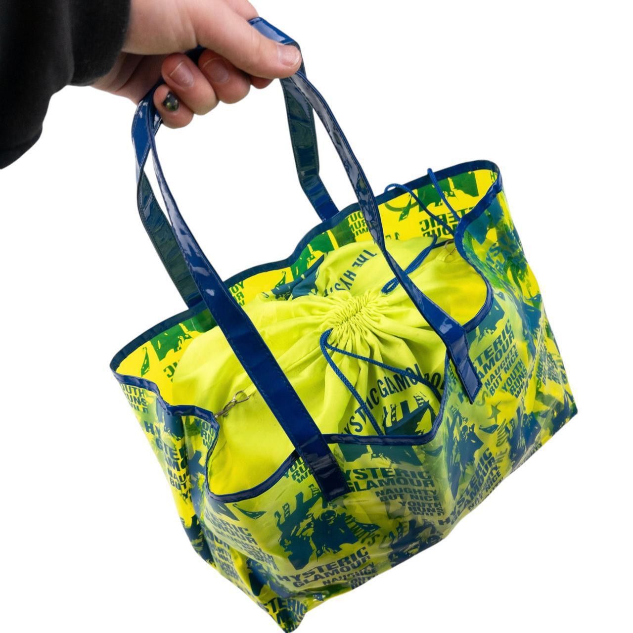 Vintage Hysteric Glamour Graphic PVC Shoulder Bag