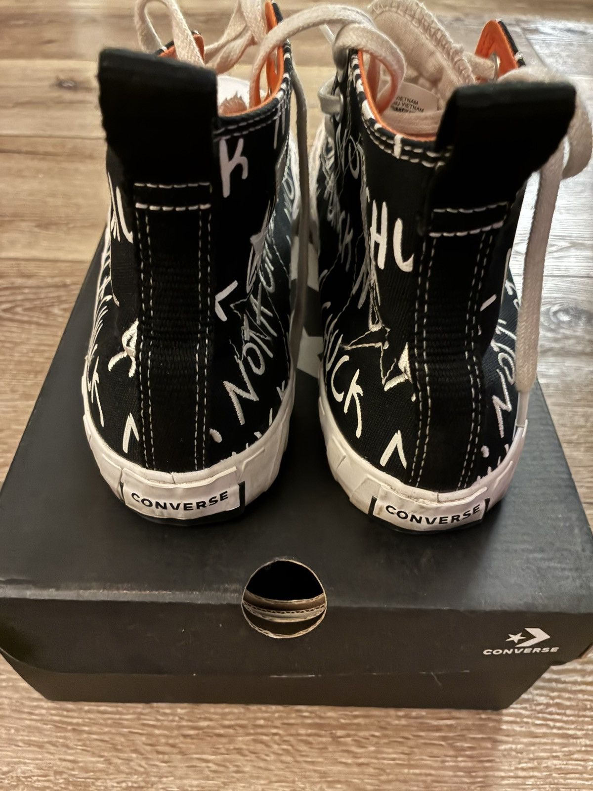 Nike Sneaker bundle 3 pairs. 2 size 11s (Nike) 1 size 10 converse Size US 11 / EU 44 - 13 Thumbnail