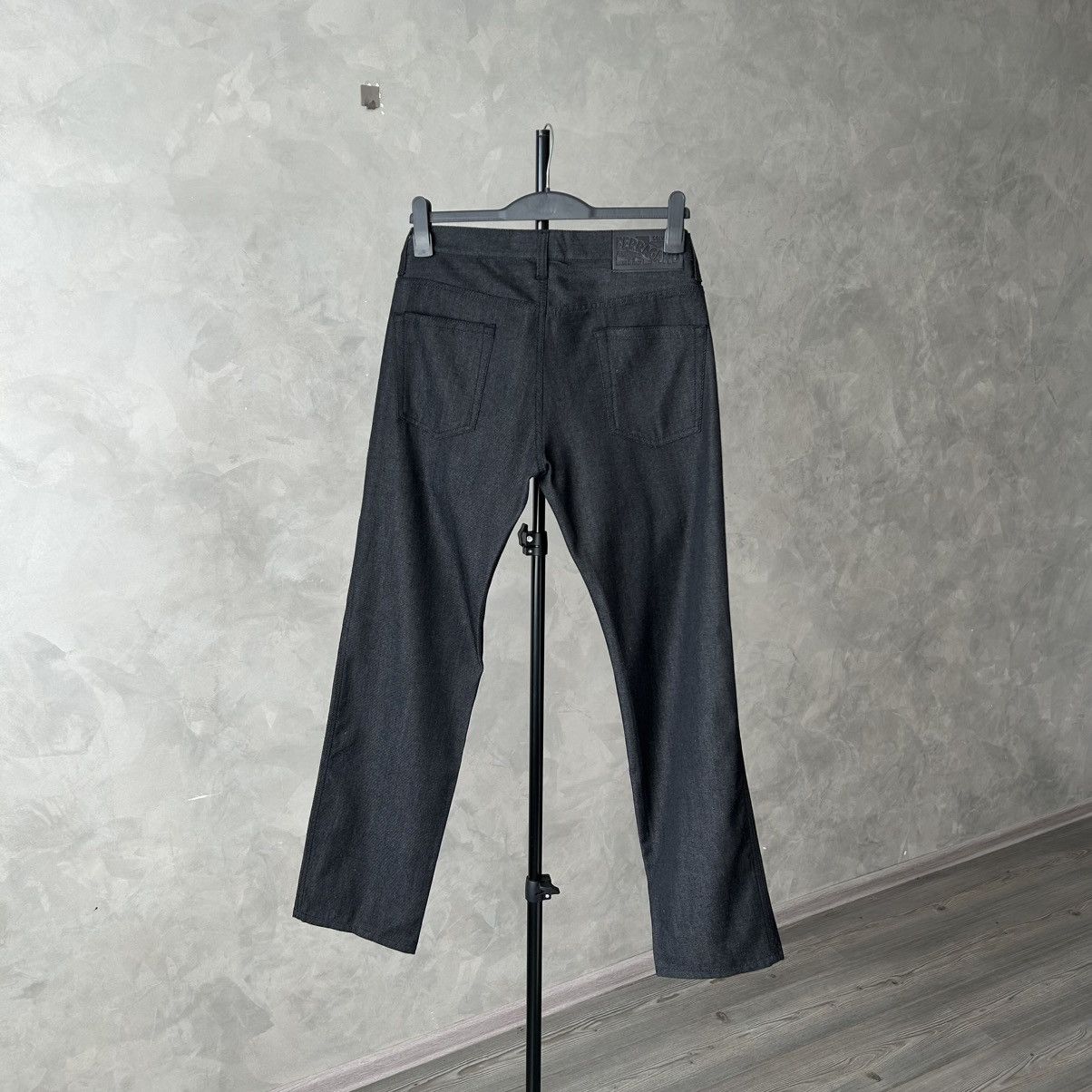 Salvatore Ferragamo Salvatore Ferragamo Tailored Grey Wool Blend Trousers Size US 36 / EU 52 - 2 Thumbnail