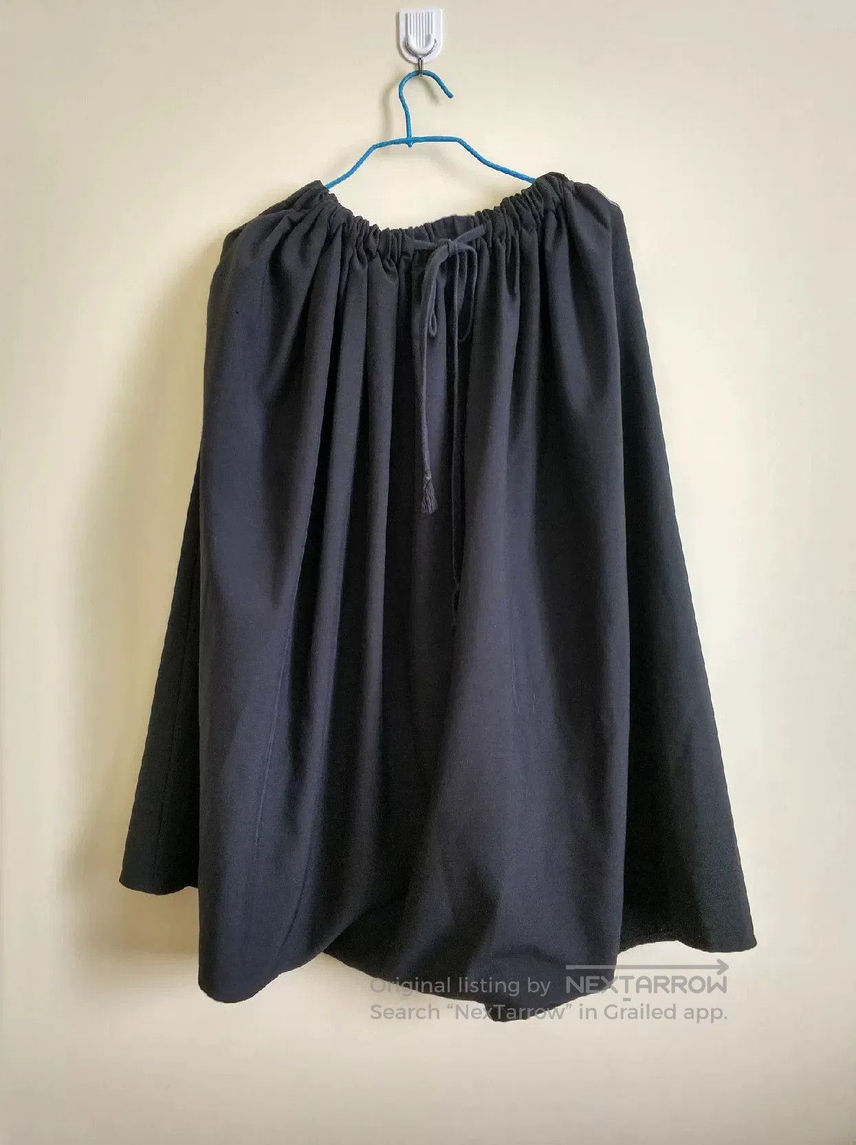 Yohji Yamamoto Black Pleated Skirt Pants for Men. Size US 30 / EU 46 - 1 Thumbnail