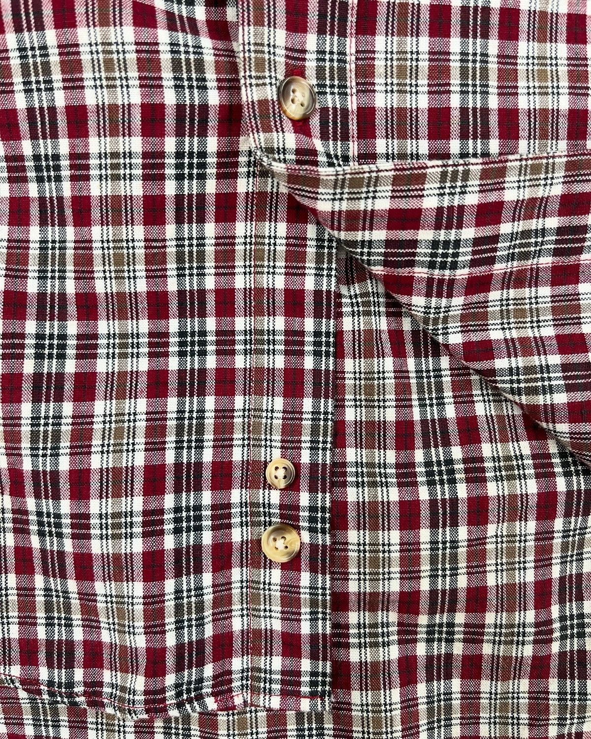 Stussy VINTAGE 90's STUSSY PLAID BUTTON UP SHIRT Size US S / EU 44-46 / 1 - 5 Thumbnail