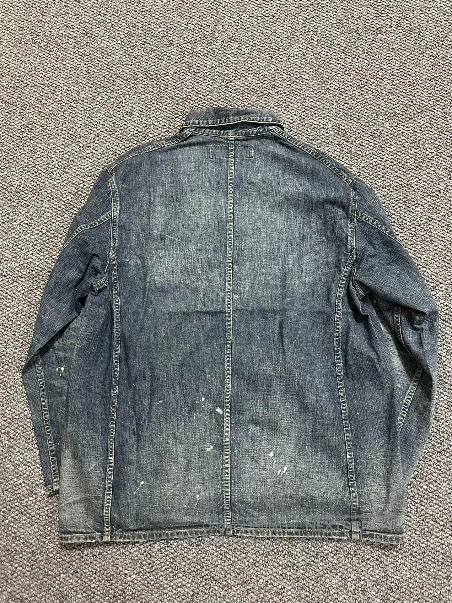 Neighborhood Neighborhood Splatter Denim Coverall Jacket. Size US L / EU 52-54 / 3 - 4 Thumbnail