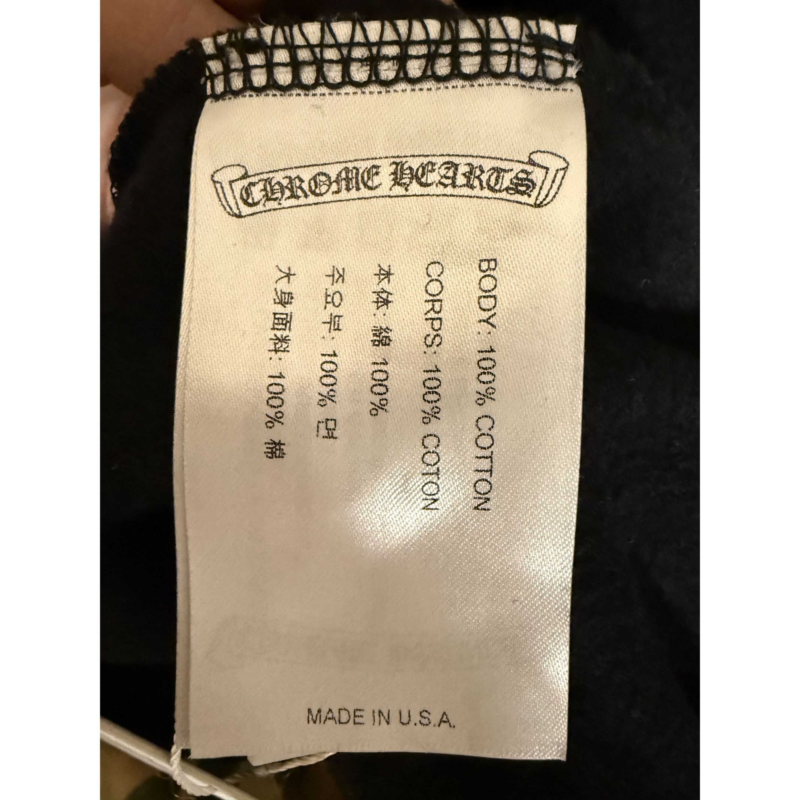Chrome Hearts Chrome Hearts Black Zip-Up Hoodie With Graphic Back & Foti L Size US M / EU 48-50 / 2 - 8 Thumbnail