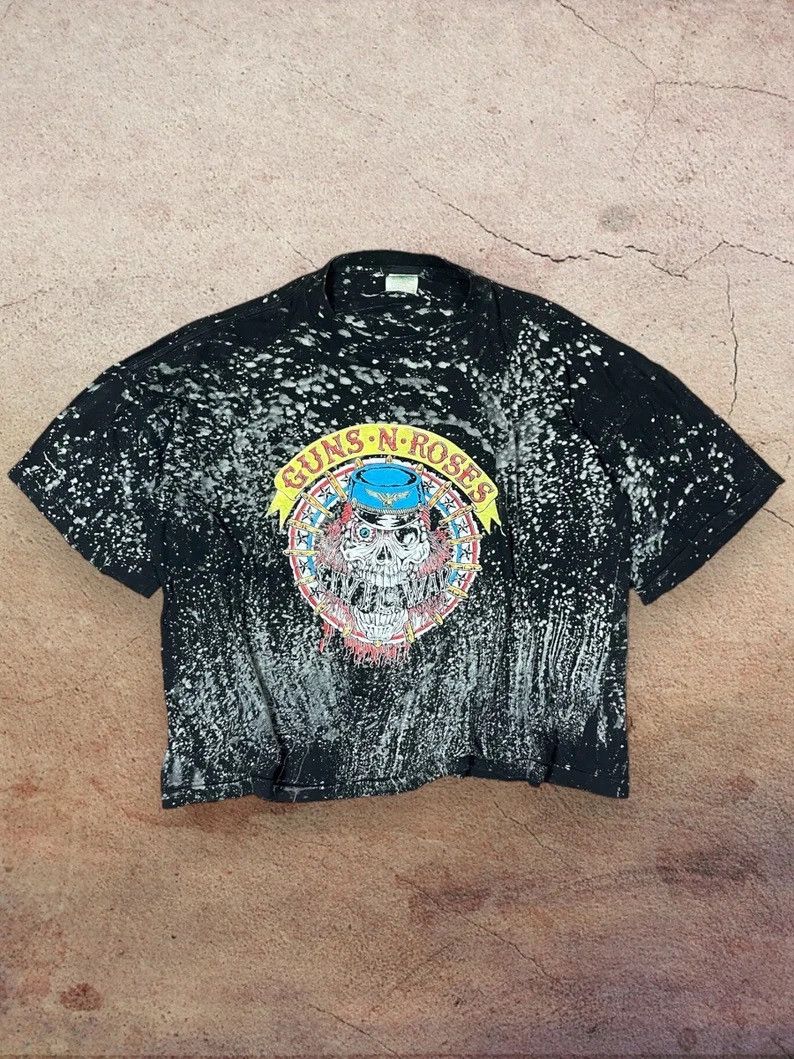 Band Tees × Vintage Guns n Roses vintage t-shirt Civil War Single Stitch 90s Size US XL / EU 56 / 4 - 1 Thumbnail