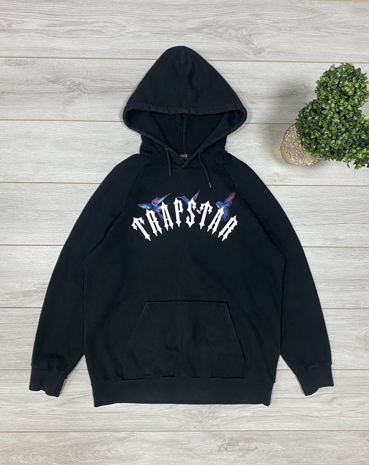 Trapstar London Trapstar London RARE birds spell out logo England hoodie Grailed