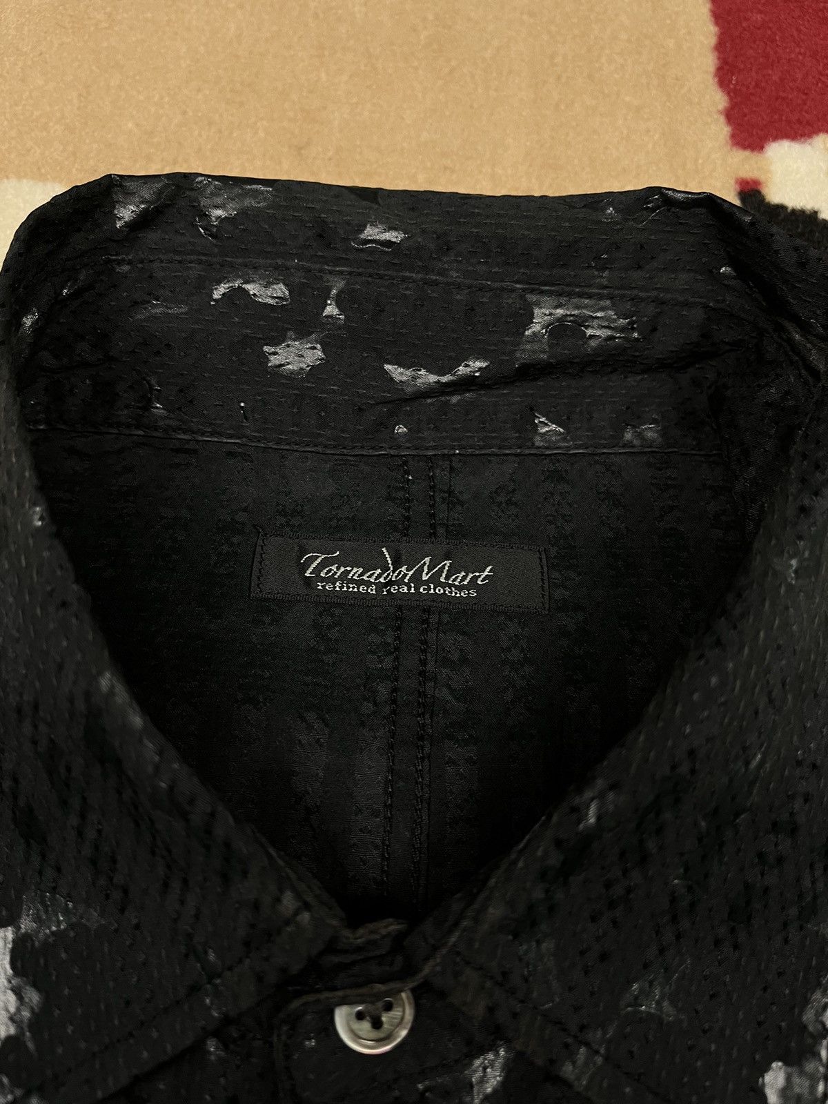 Comme des Garcons × Japanese Brand × Tornado Mart Tornado Mart Uniqueee Shirt Size US M / EU 48-50 / 2 - 5 Thumbnail