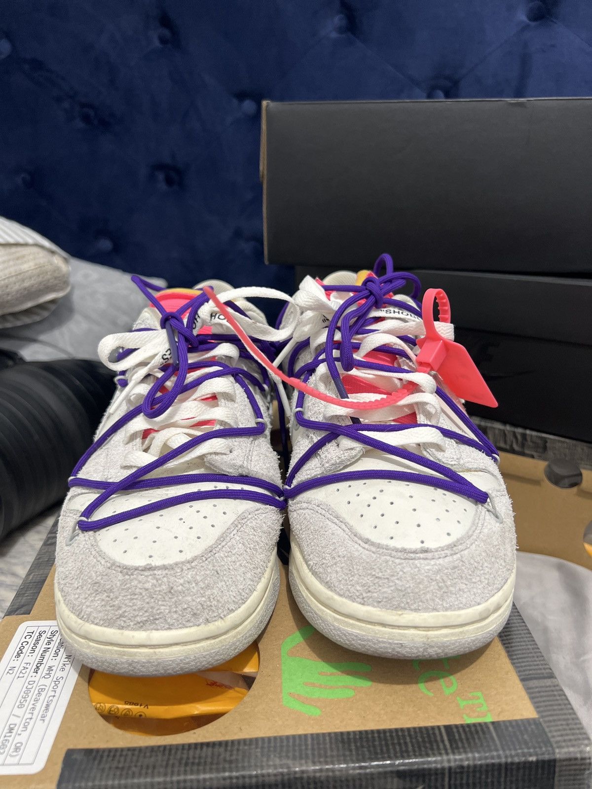 Nike × Off-White Nike off-white dunk lot 15 Size US 10 / EU 43 - 2 Thumbnail