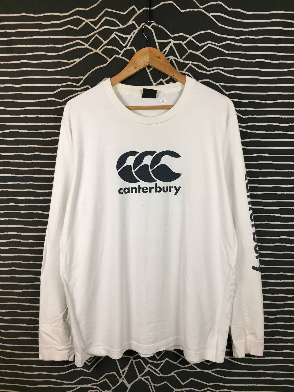 Canterbury of New Zealand Canterbury of New Zealand Big Logo Long Sleeve Tee Size US XL / EU 56 / 4 - 1 Thumbnail