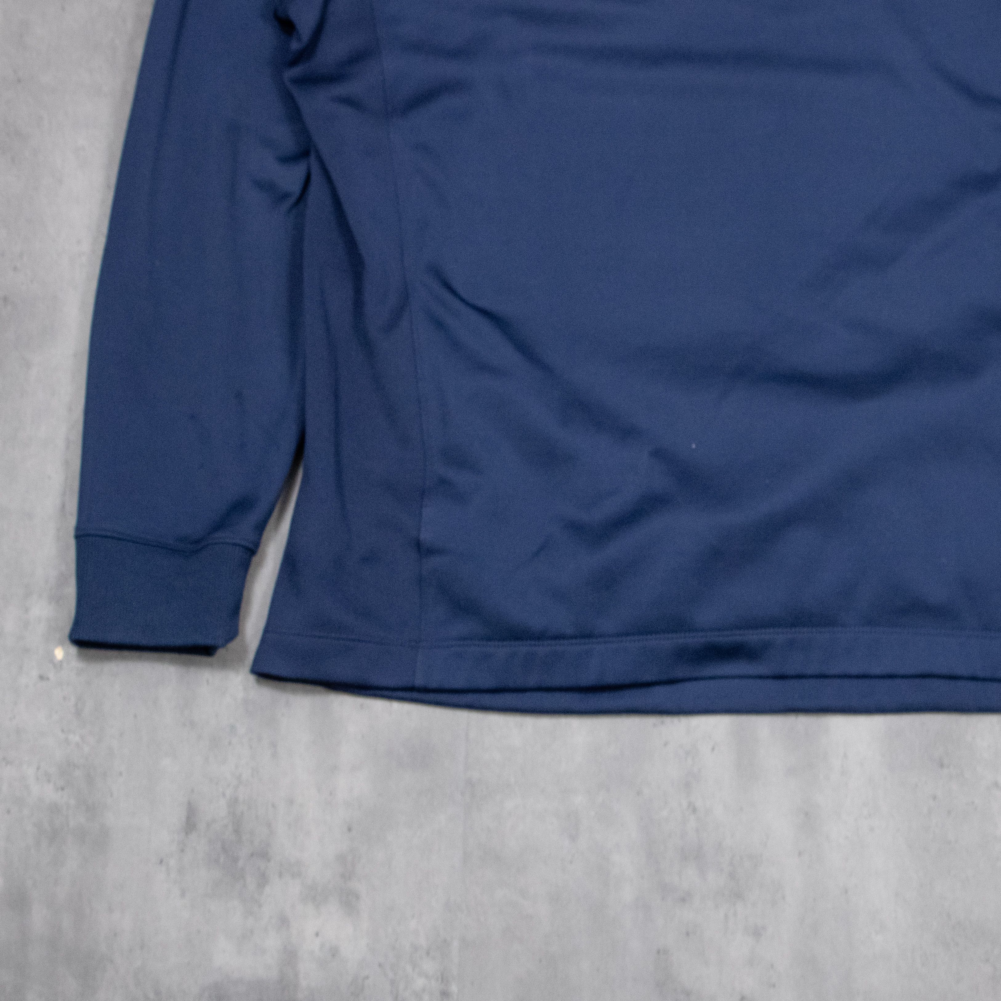 Nike Nike Golf Half Zip 1/2 Swoosh Navy Thermal Sweater Size US XL / EU 56 / 4 - 8 Thumbnail
