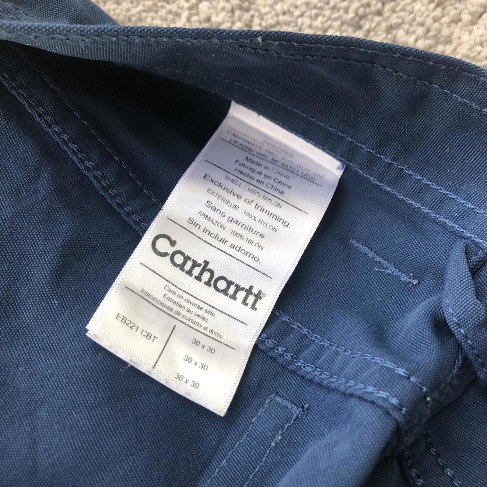 Carhartt Vintage Carhartt Double Knee Nylon Trousers Pants Size US 30 / EU 46 - 6 Thumbnail