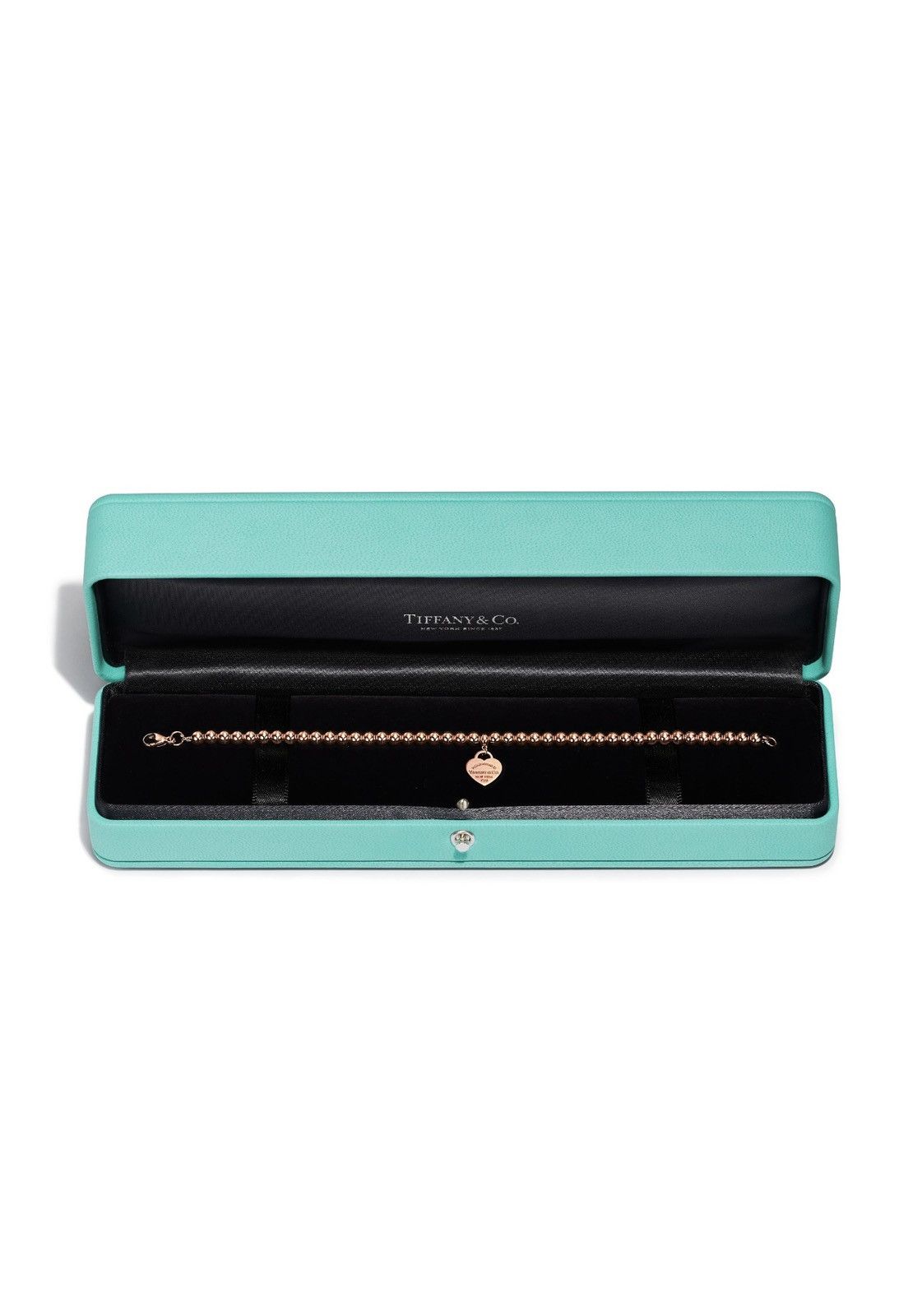 Tiffany & Co. Tiffany & co Heart Tag Bead Bracelet in rose gold Size ONE SIZE - 3 Thumbnail