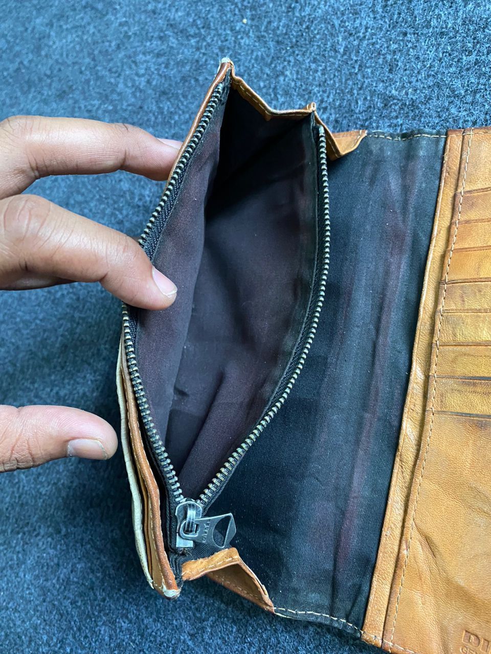 Diesel × Genuine Leather Diesel Crocs Embossed Genuine Leather Wallet Size ONE SIZE - 14 Thumbnail