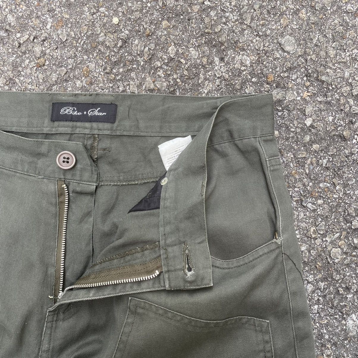 Hysteric Glamour × Japanese Brand Cargo Double Knee Bondage Pants Multi Pocket Grunge Punk Size US 30 / EU 46 - 6 Thumbnail