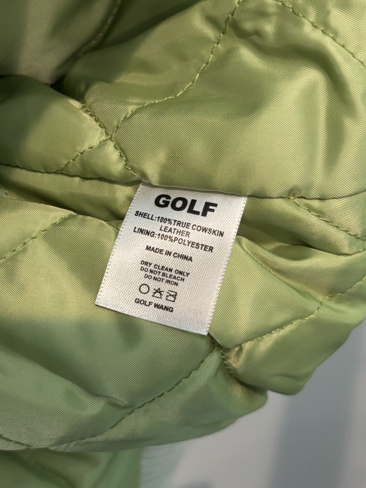 Golf Wang Strawberry Leather Jacket by Golf Wang Size US XXL / EU 58 / 5 - 5 Thumbnail