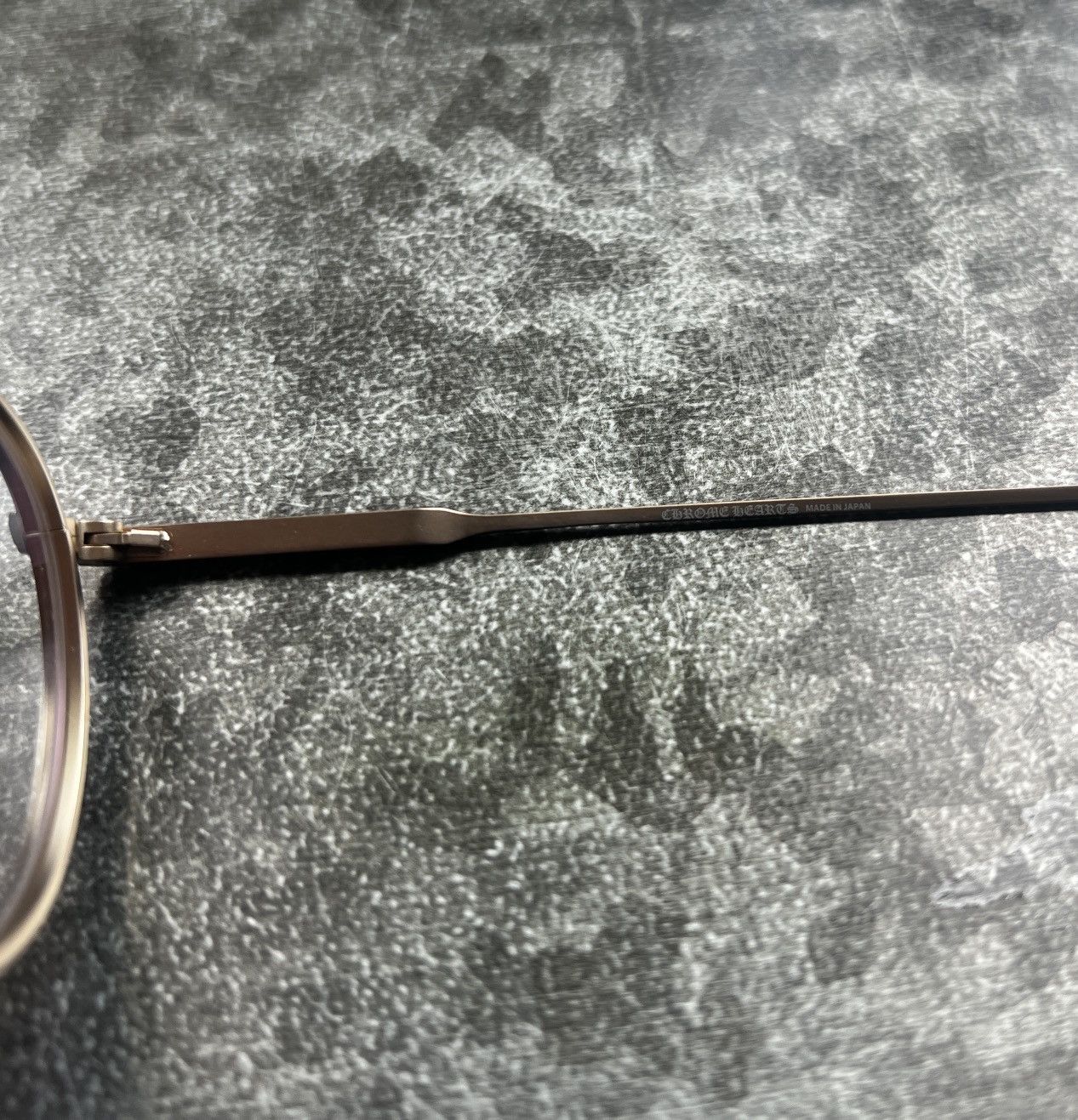 Chrome Hearts Chrome Hearts THICK GOLD PLATED GLASSES Size ONE SIZE - 12 Thumbnail