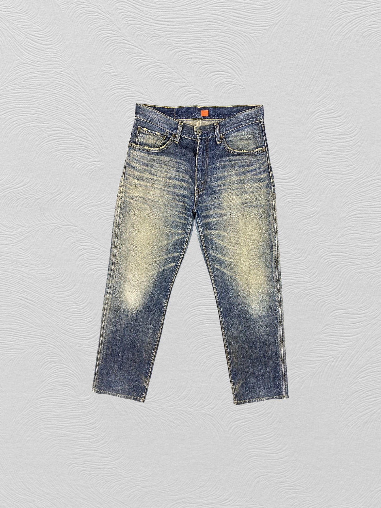 Levi's Distressed Blue Vintage Levi's 502 33x31.5 Denim -JN2031 Size US 33 - 1 Thumbnail