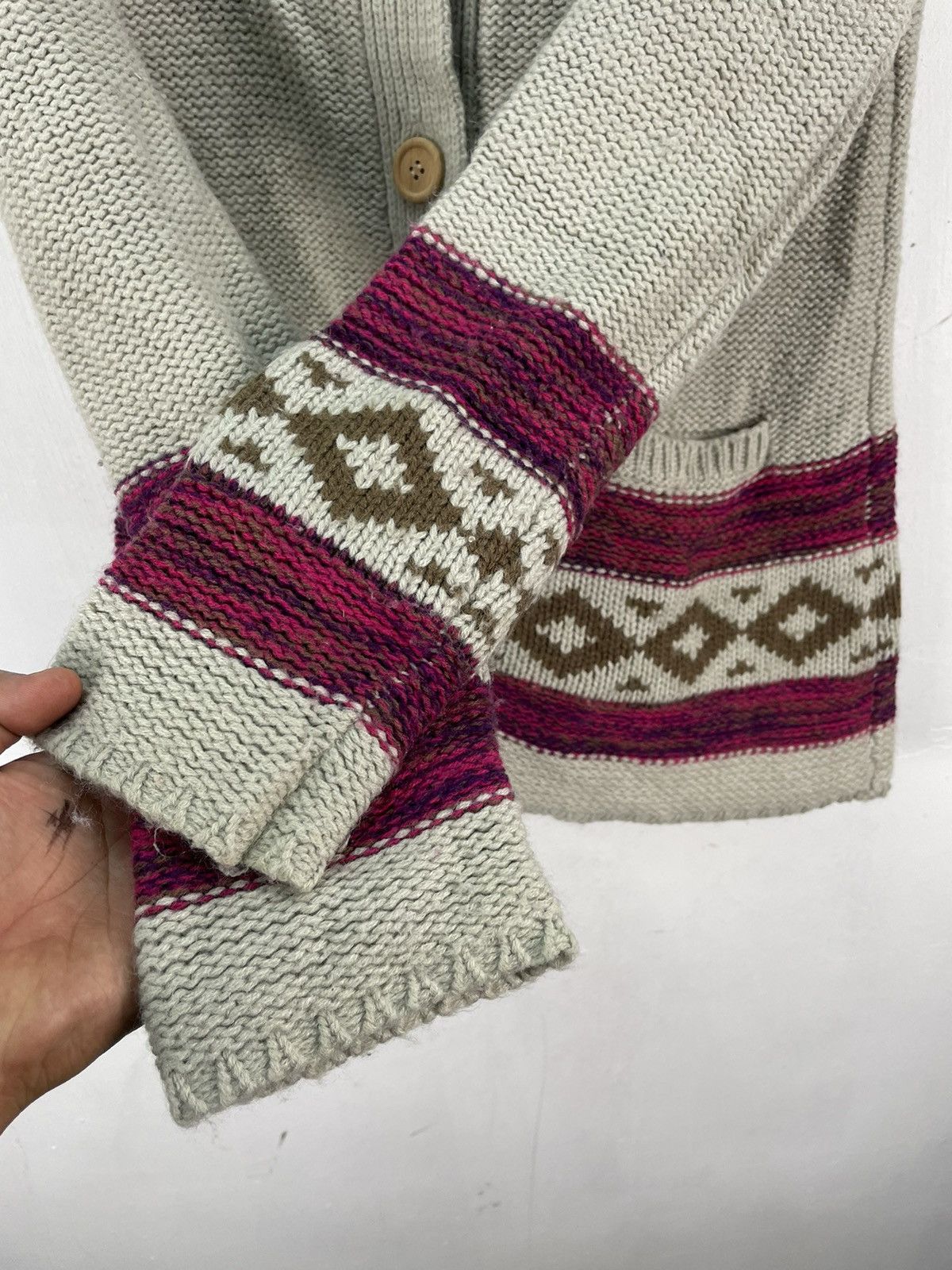 Japanese Brand Vintage Knitwear Sweater Cardigan Native Navajo Size US M / EU 48-50 / 2 - 4 Thumbnail