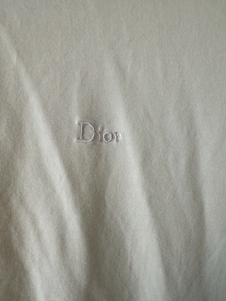 Dior Dior White small letter logo men's short sleeves 2501-Nexta Size US L / EU 52-54 / 3 - 3 Thumbnail