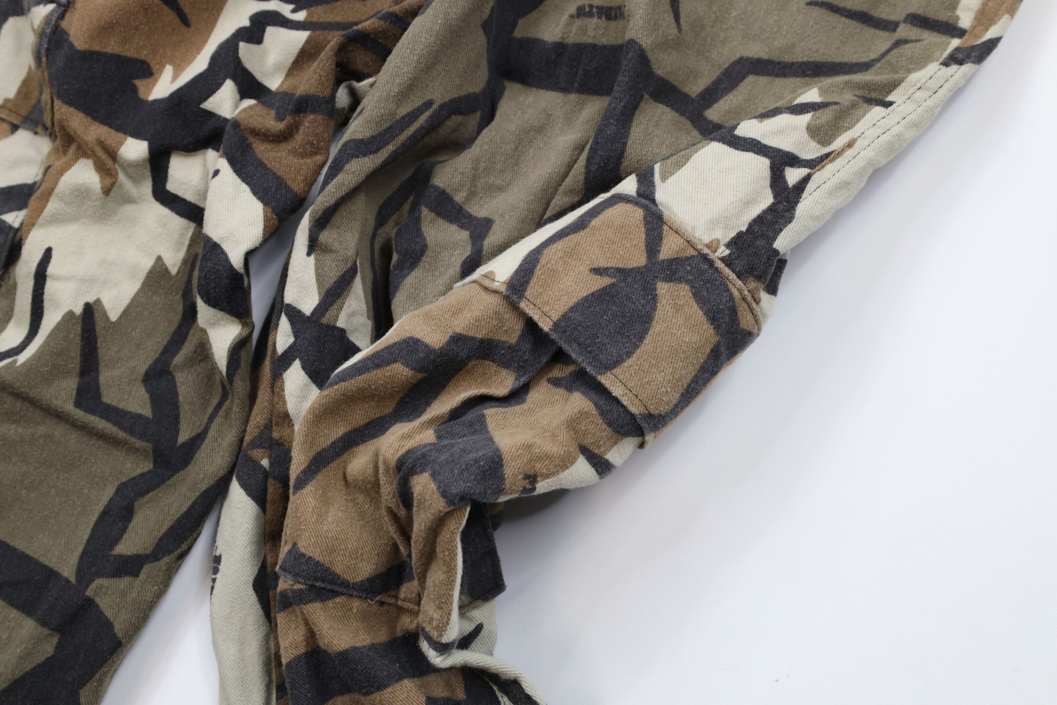 Vintage Vintage 90s Streetwear Camouflage Wide Leg Cargo Pants USA Size US 40 / EU 56 - 6 Thumbnail