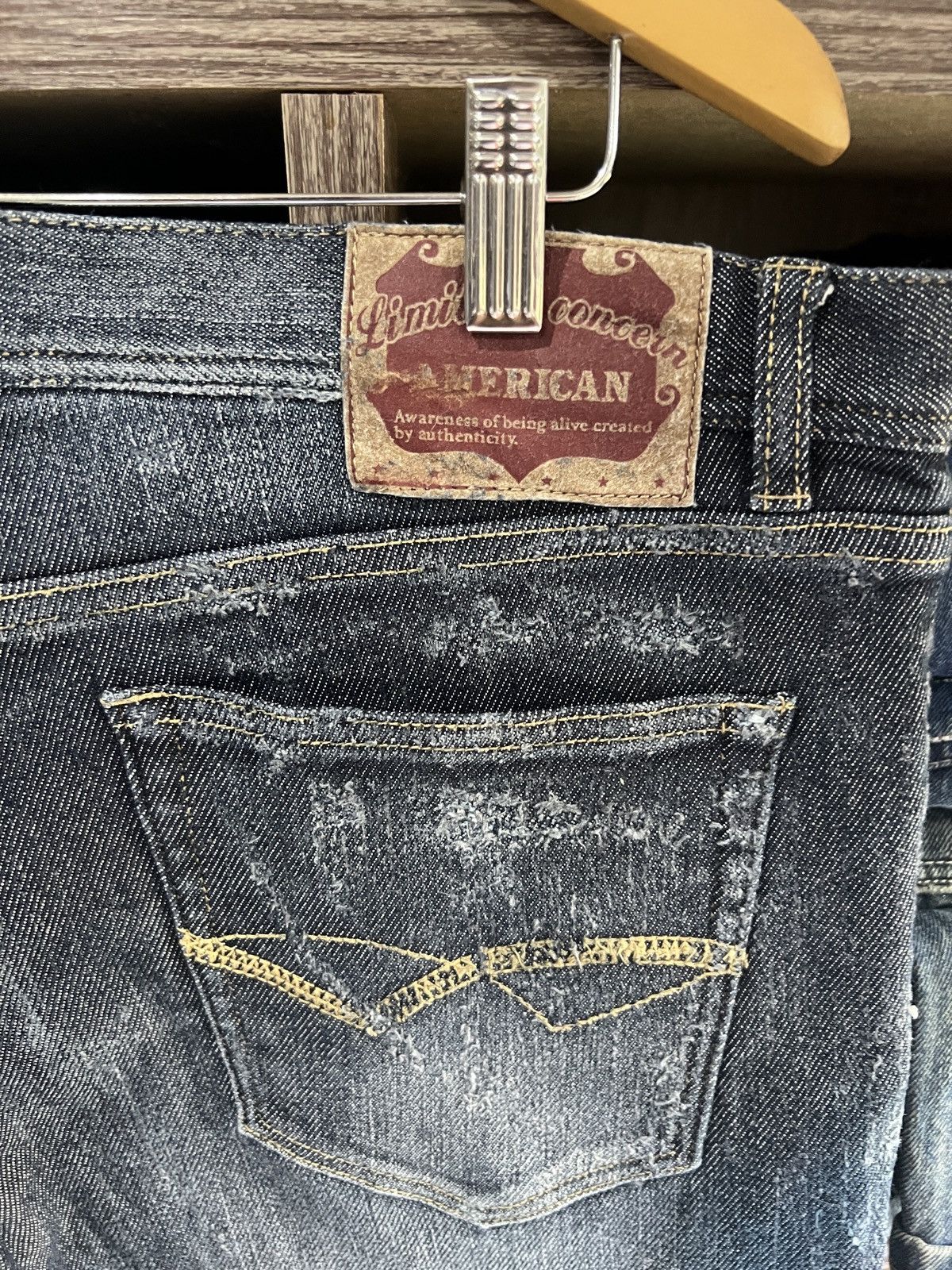 Other 🔥Amore Puro Sex Pistols Patch Distressed Denim Size US 40 / EU 56 - 14 Thumbnail
