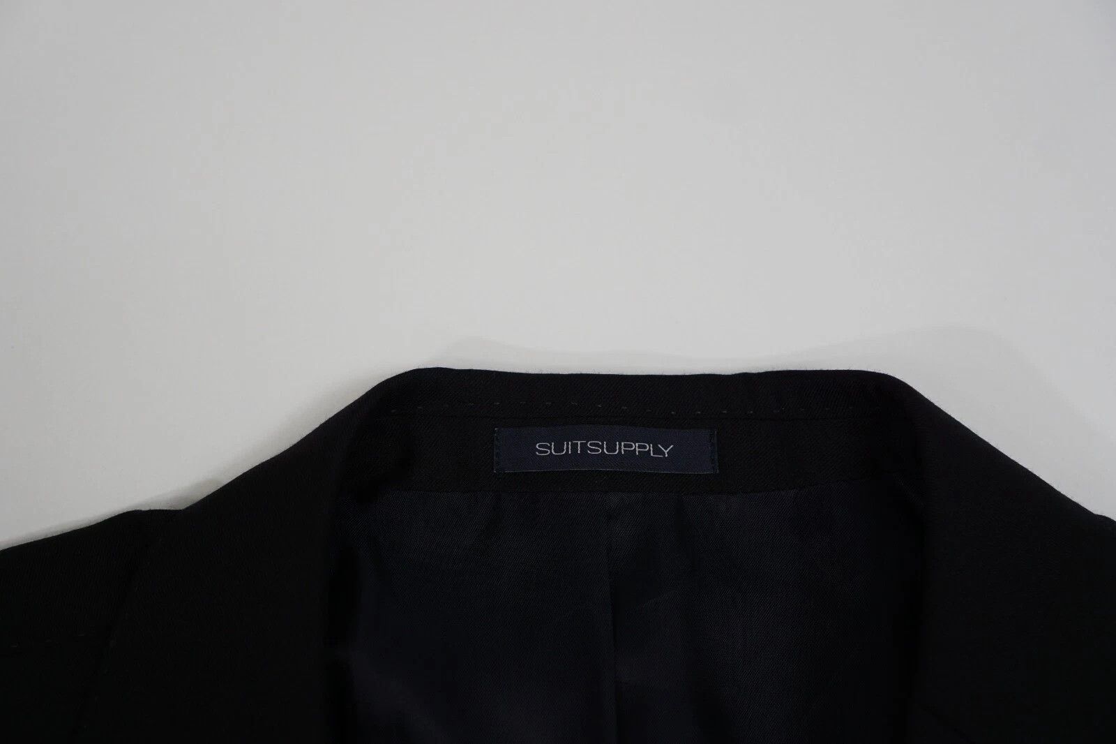 Suitsupply Men Suitsupply Blazer Sienna Single Breasted Black S150 US44 Size 44R - 3 Thumbnail