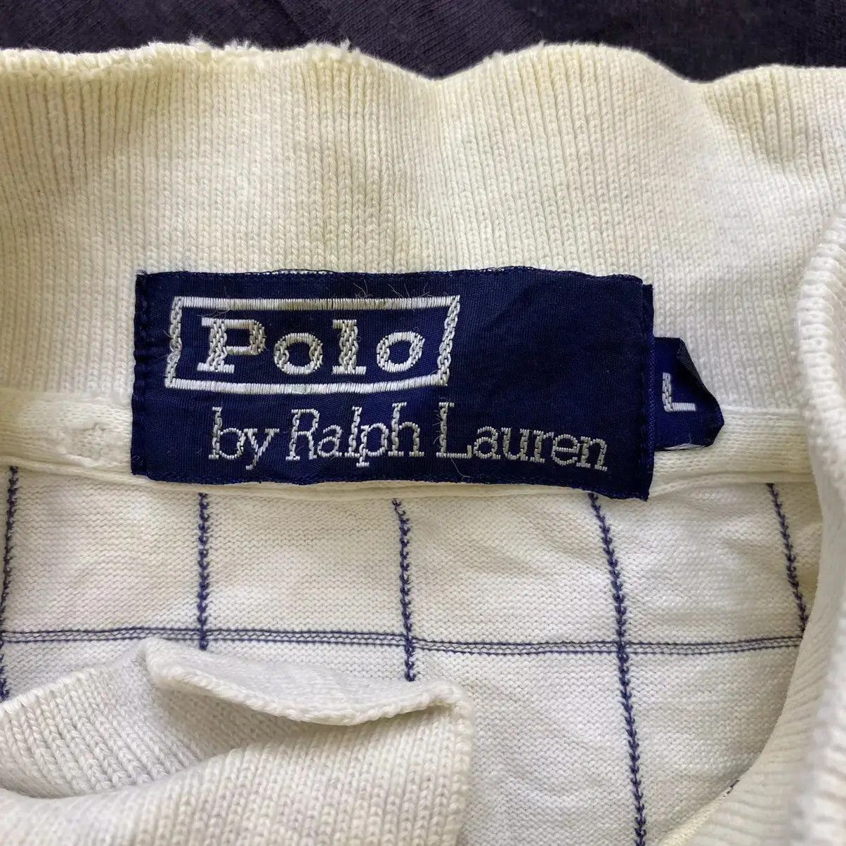 Polo Ralph Lauren Vintage 90’ POLO RALPH LAUREN Cookie Logo Polo Tee Shirt Size US L / EU 52-54 / 3 - 6 Thumbnail