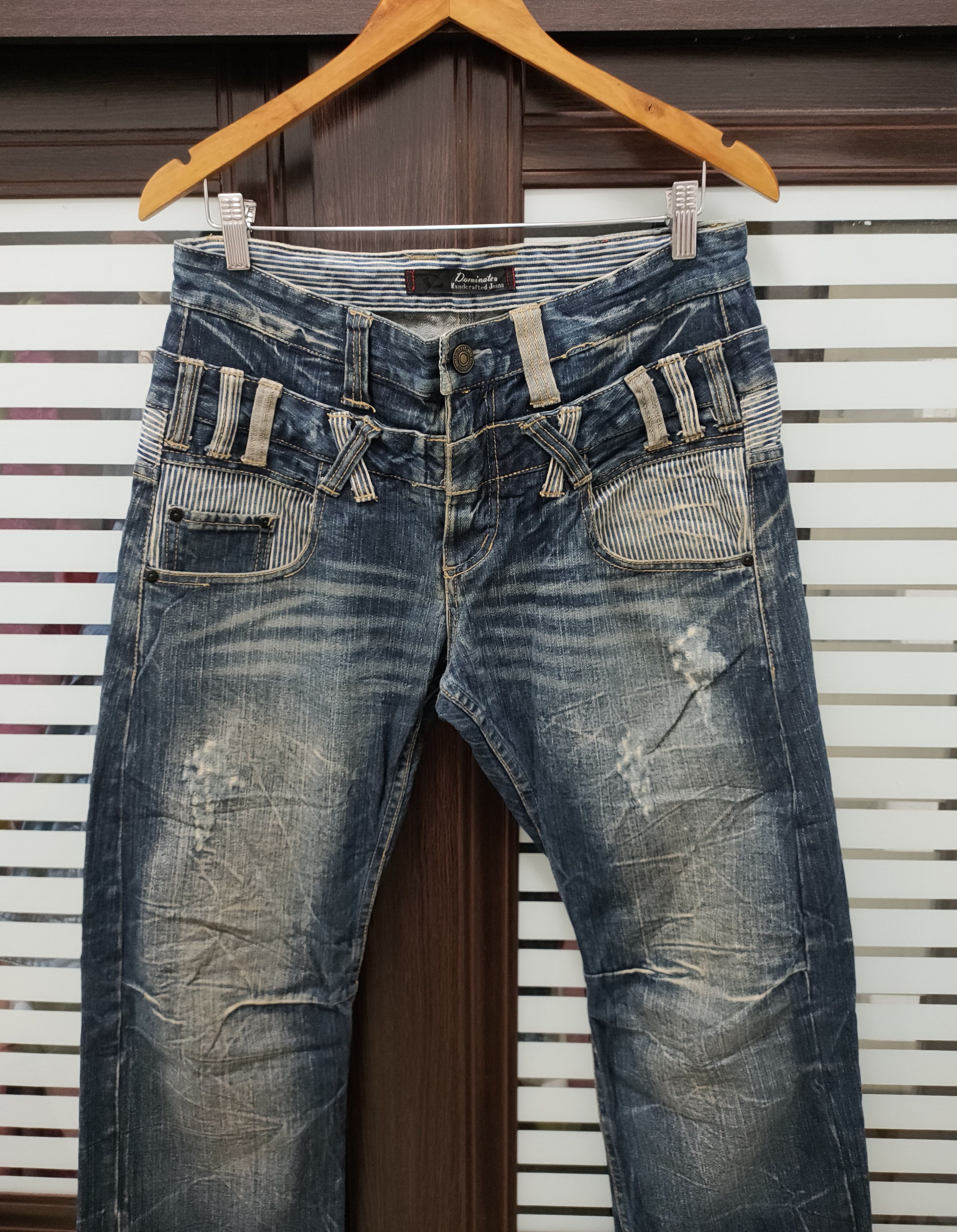 If Six Was Nine 💥Double Waist Japanese Brand Dominate @ HandCrafted Jeans💥 Size US 34 / EU 50 - 1 Thumbnail