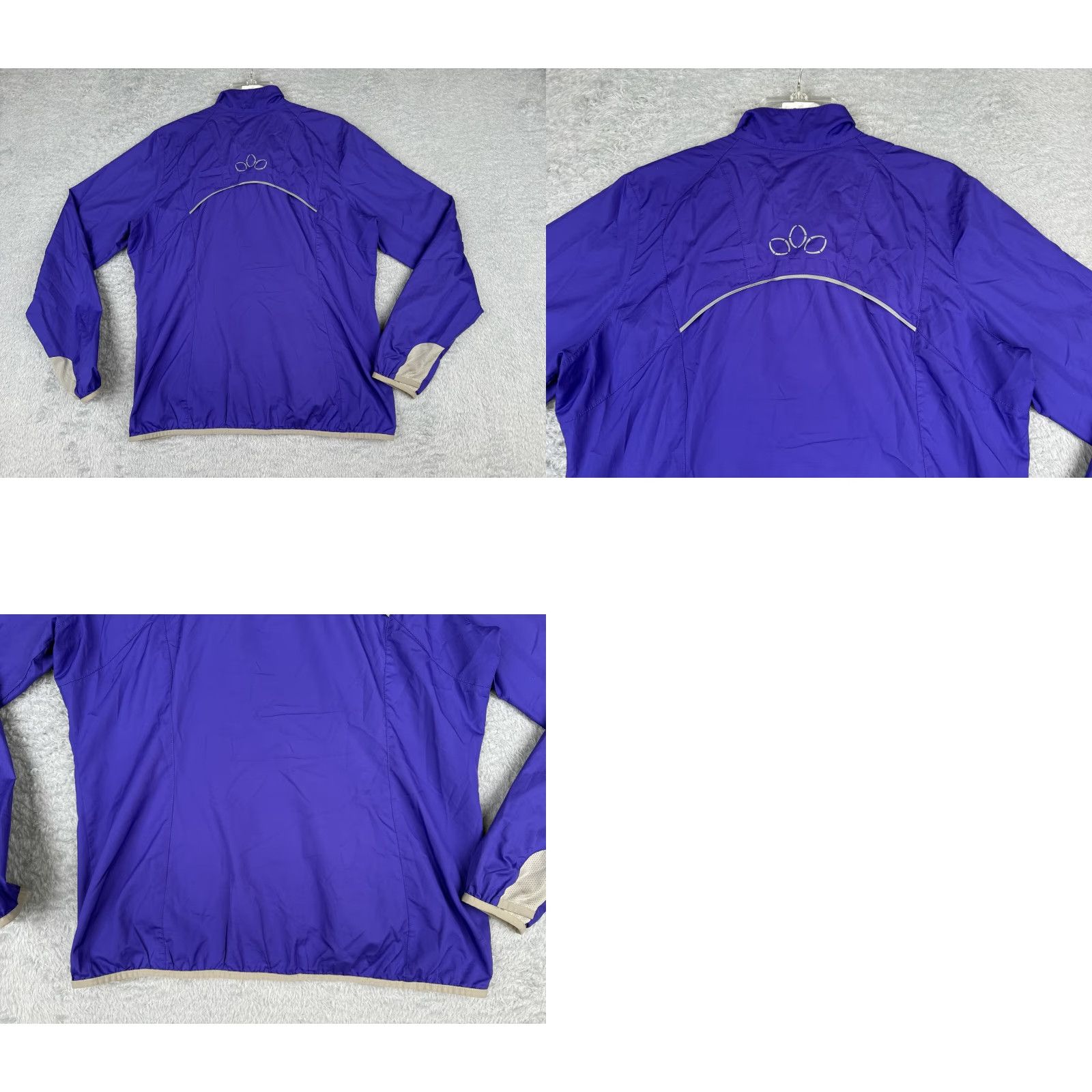 Vintage REI Jacket Women Large Purple Lightweight Windbreaker Full Zip Run Walk Size L / US 10 / IT 46 - 9 Thumbnail