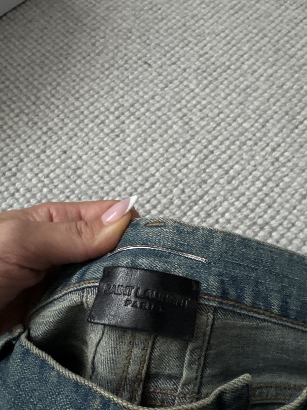 Saint Laurent Paris Saint Laurent distressed jeans Size US 32 / EU 48 - 2 Thumbnail