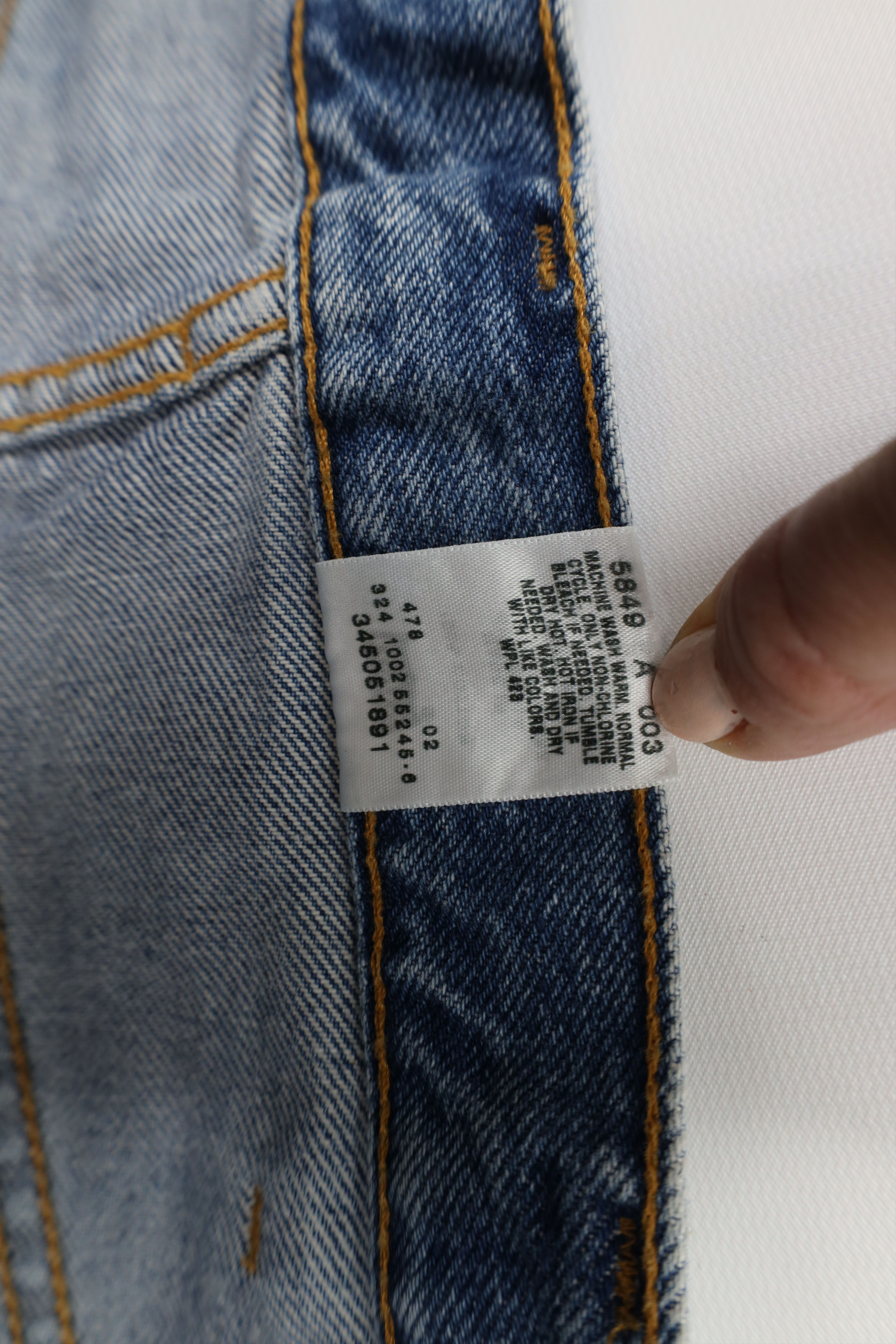 Levi's × Vintage Vintage Y2K 2002 Levis 505 Denim Jean Shorts Jorts Blue Size US 40 / EU 56 - 9 Thumbnail