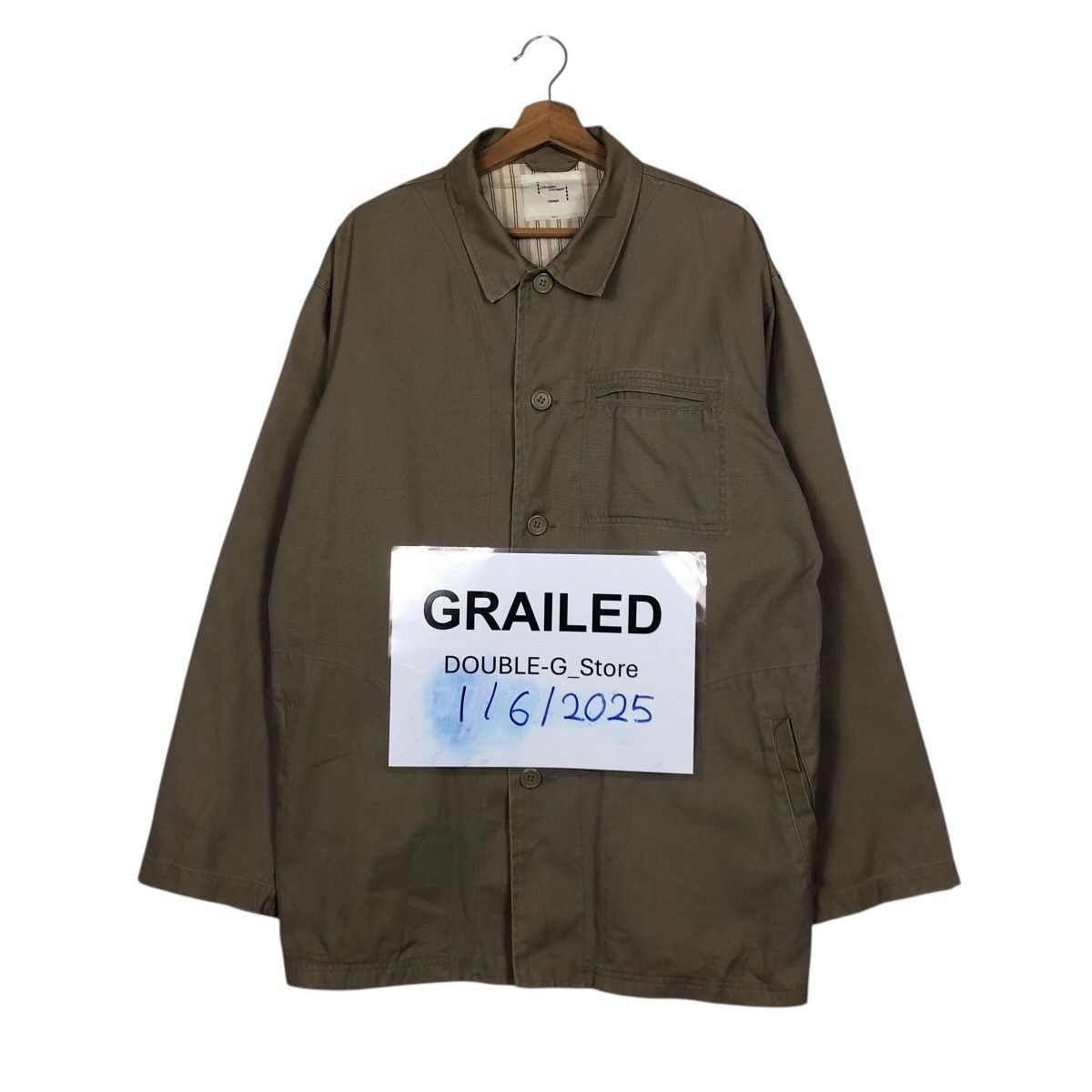Issey Miyake Vintage Voirrggnn Voyage Work Jacket / Boxy Chore Coat Size US M / EU 48-50 / 2 - 1 Thumbnail