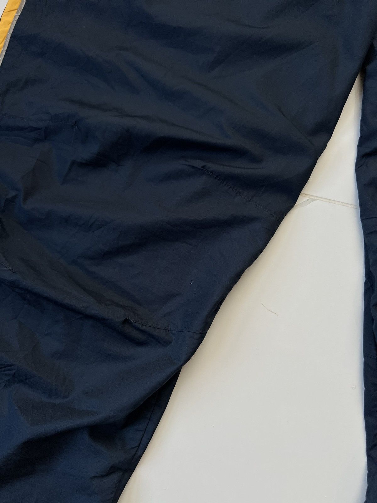 Nike × Vintage 90’s NIKE SWOOSH LOGO BAGGY Y2K TRACK PANTS GORPCORE Size US 34 / EU 50 - 7 Thumbnail