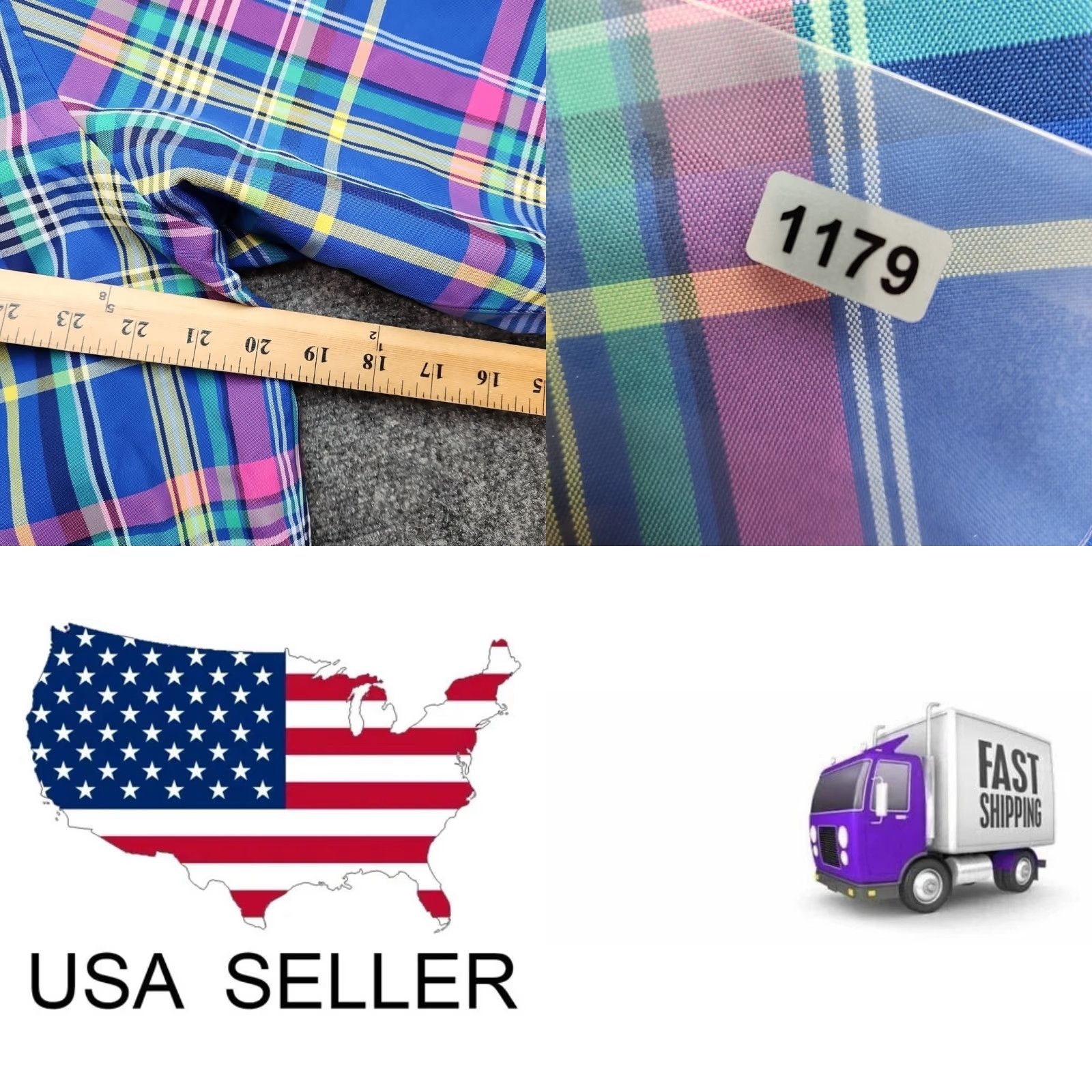 Polo Ralph Lauren Polo Ralph Lauren Men 2XLT Big Classic Fit Madras Plaid Performance Button Shirt Size US XXL / EU 58 / 5 - 8 Thumbnail