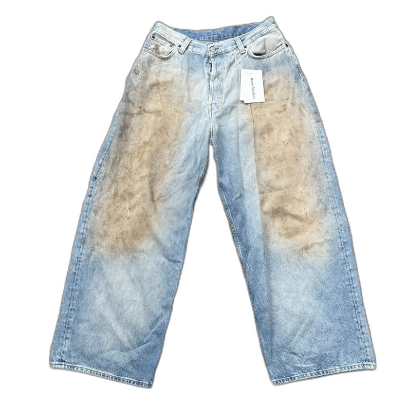 Acne Studios Acne Studios FW23 dirty wash baggy jeans Size US 32 / EU 48 - 1 Thumbnail