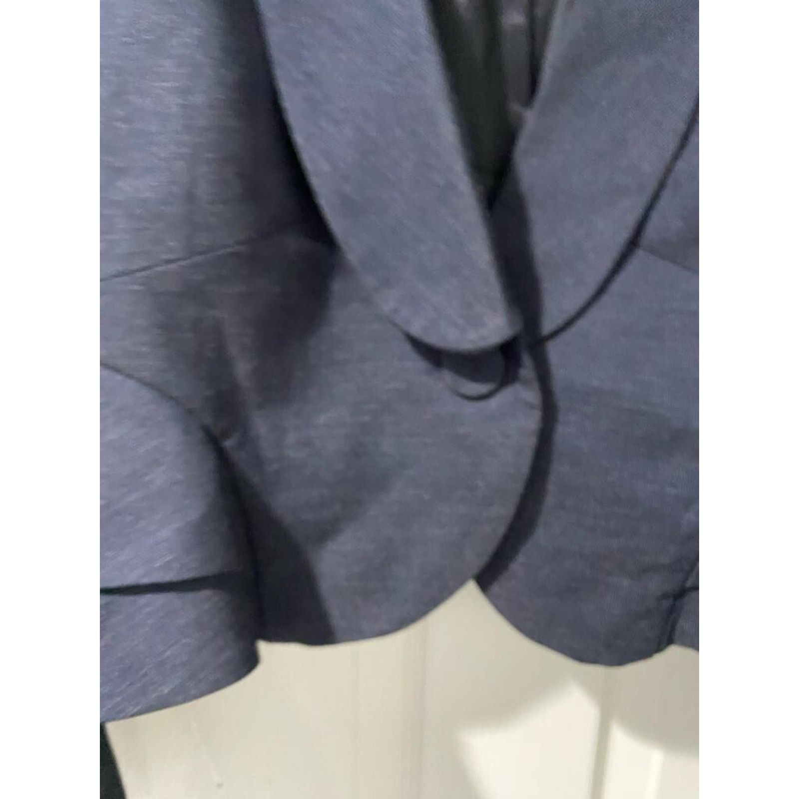 & Other Stories Portmans Womens Blazer Jacket Size 14 Cropped Black A001743 Size XL / US 12-14 / IT 48-50 - 5 Thumbnail