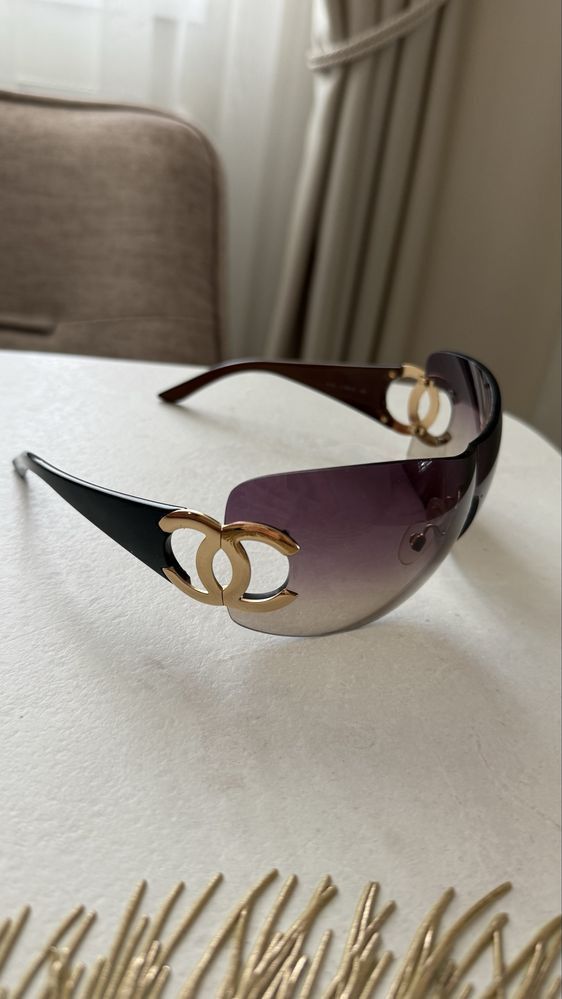 Chanel Vintage Chanel CC Logo Sunglasses Size ONE SIZE - 3 Thumbnail