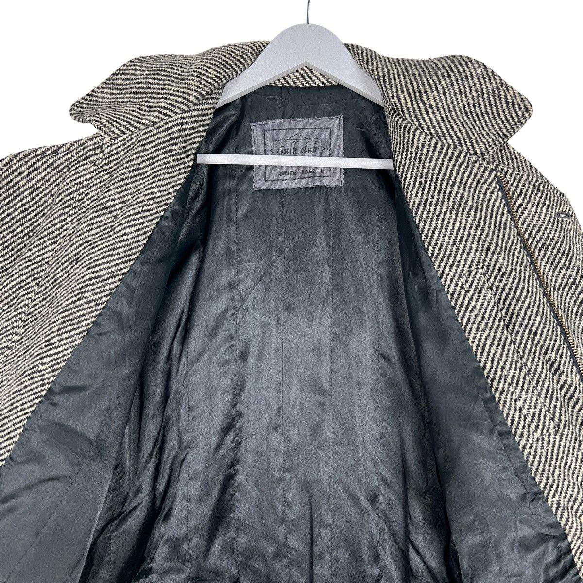 Issey Miyake 🔥 VINTAGE GULK CLUB HARRINGBONE WOOL BOMBER JACKET Size US M / EU 48-50 / 2 - 12 Thumbnail