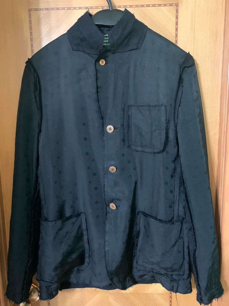 Comme des Garcons Comme Des Garcons SBlack herringbone suit jacket 2502-Next Size US S / EU 44-46 / 1 - 3 Thumbnail
