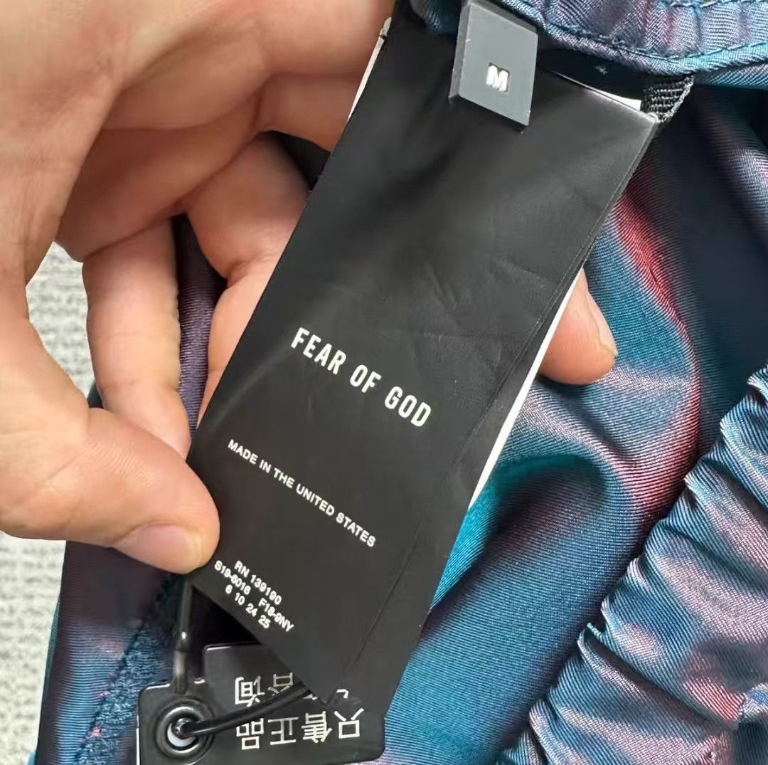 Fear of God Fog 6th Iridescent Nylon Jacket Size US M / EU 48-50 / 2 - 4 Thumbnail