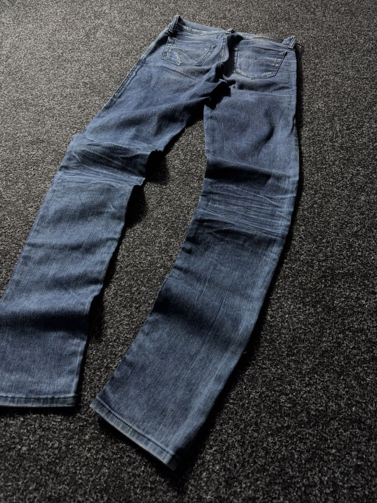 Diesel × If Six Was Nine × Vintage Vintage 90s Distressed Diesel Industry Jeans Skinny pants Size 25" / US 0 / IT 36 - 10 Thumbnail