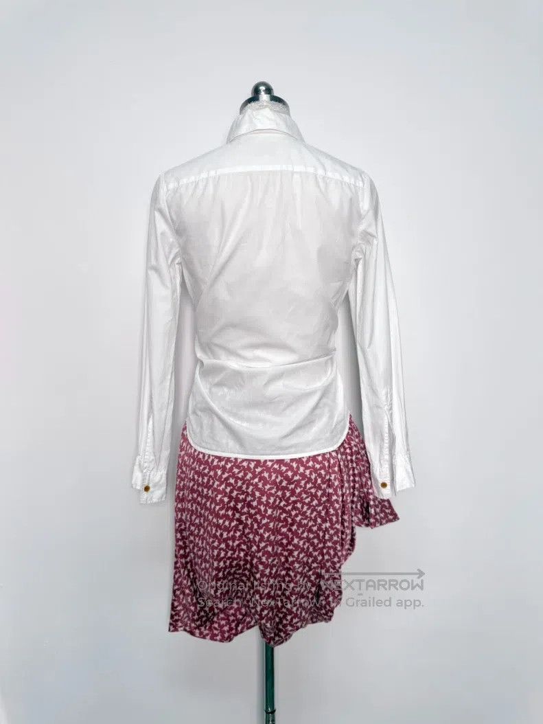 Vivienne Westwood Vivienne Westwood White Saturn Collar Long Sleeve Shirt, w Size M / US 6-8 / IT 42-44 - 4 Thumbnail