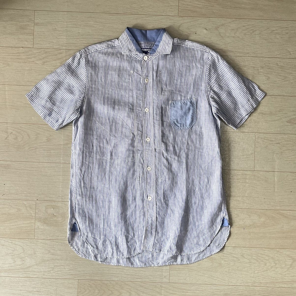 Comme des Garcons × Comme des Garcons Homme × Junya Watanabe 💥Junya Watanabe💥 Comme des Garcons Man stripe shirt Size US S / EU 44-46 / 1 - 1 Thumbnail