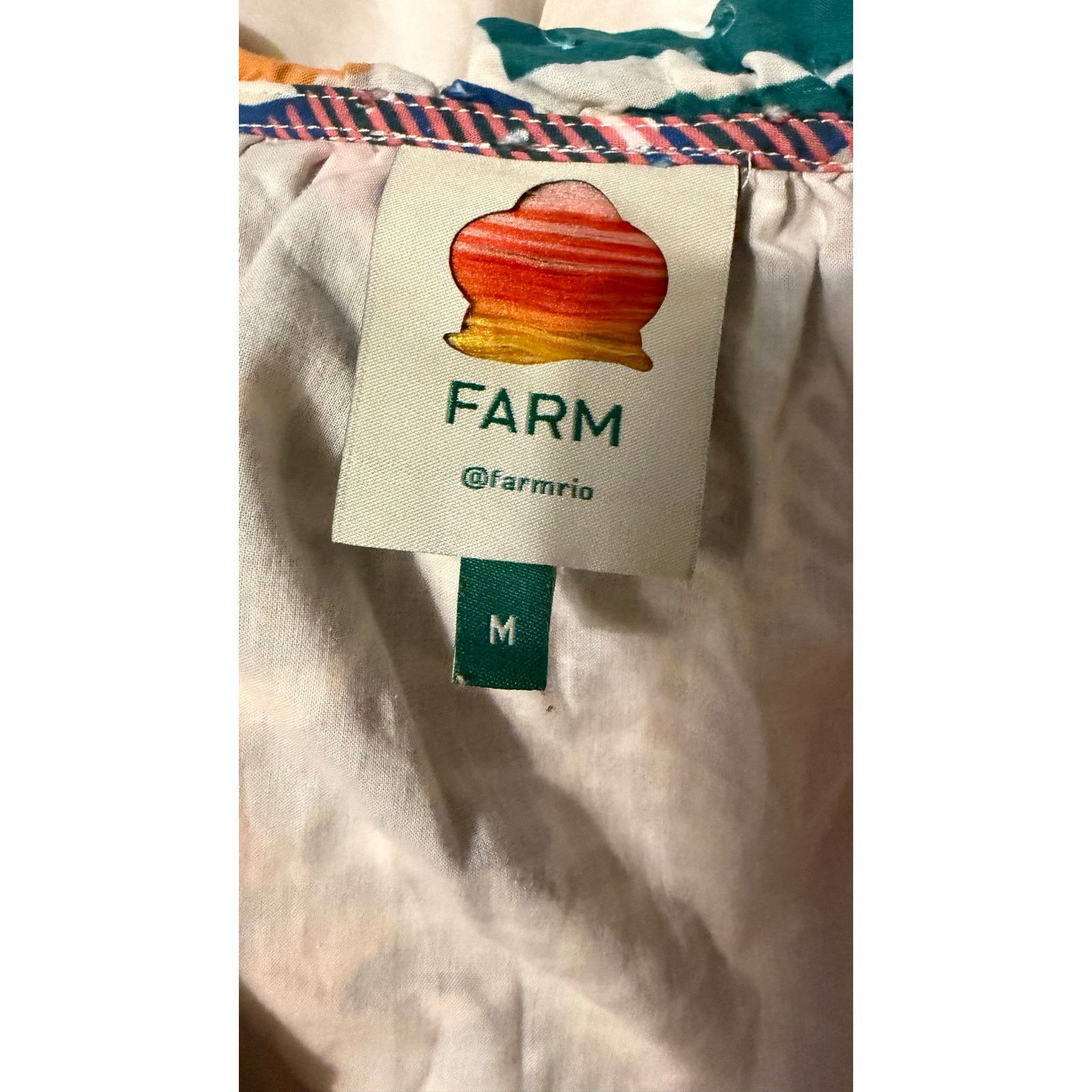 Farm Rio Farm Rio Off White Macaw Mini Dress size M Size M / US 6-8 / IT 42-44 - 6 Thumbnail